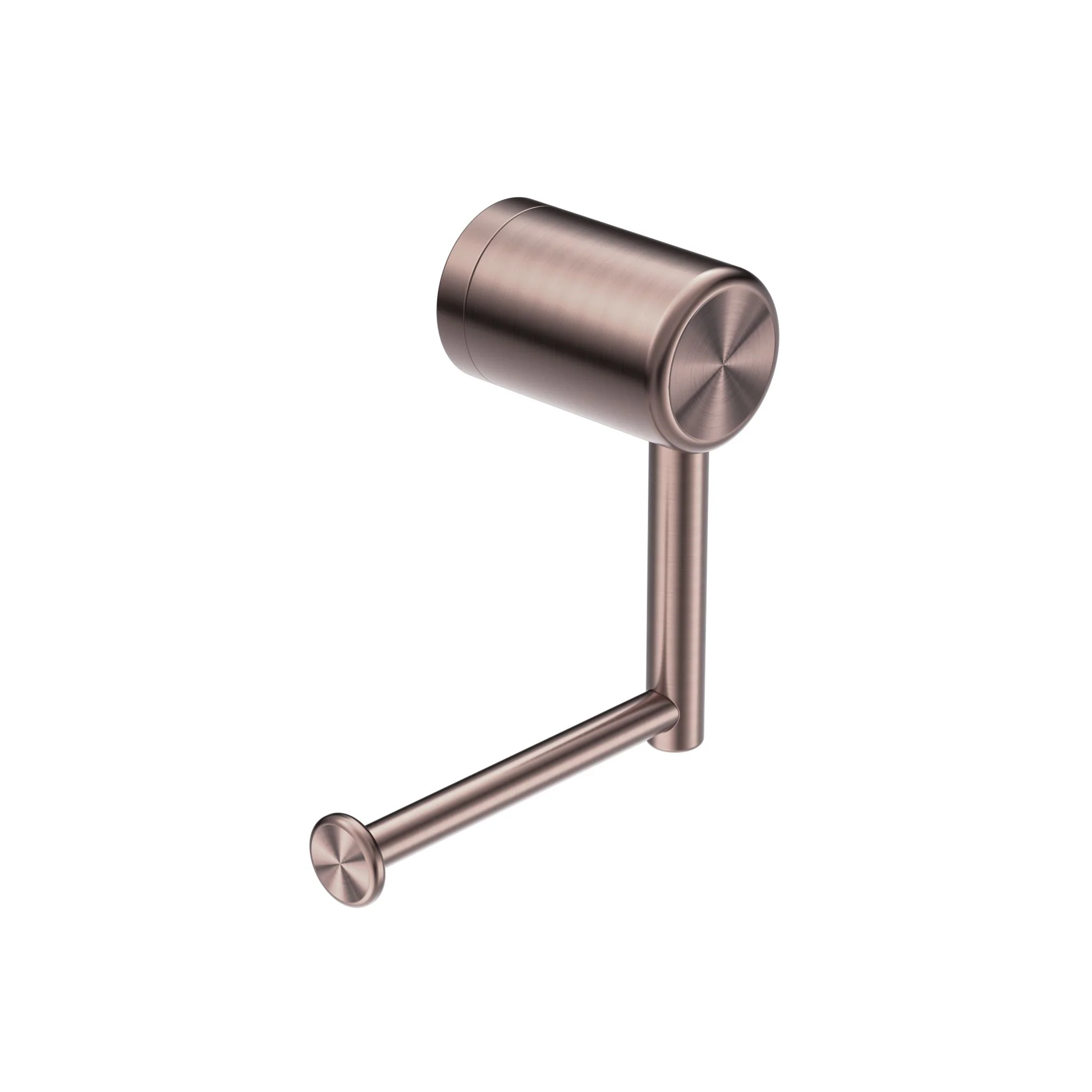 Nero Mecca Care Heavy Duty Toilet Roll Holder - Brushed Bronze