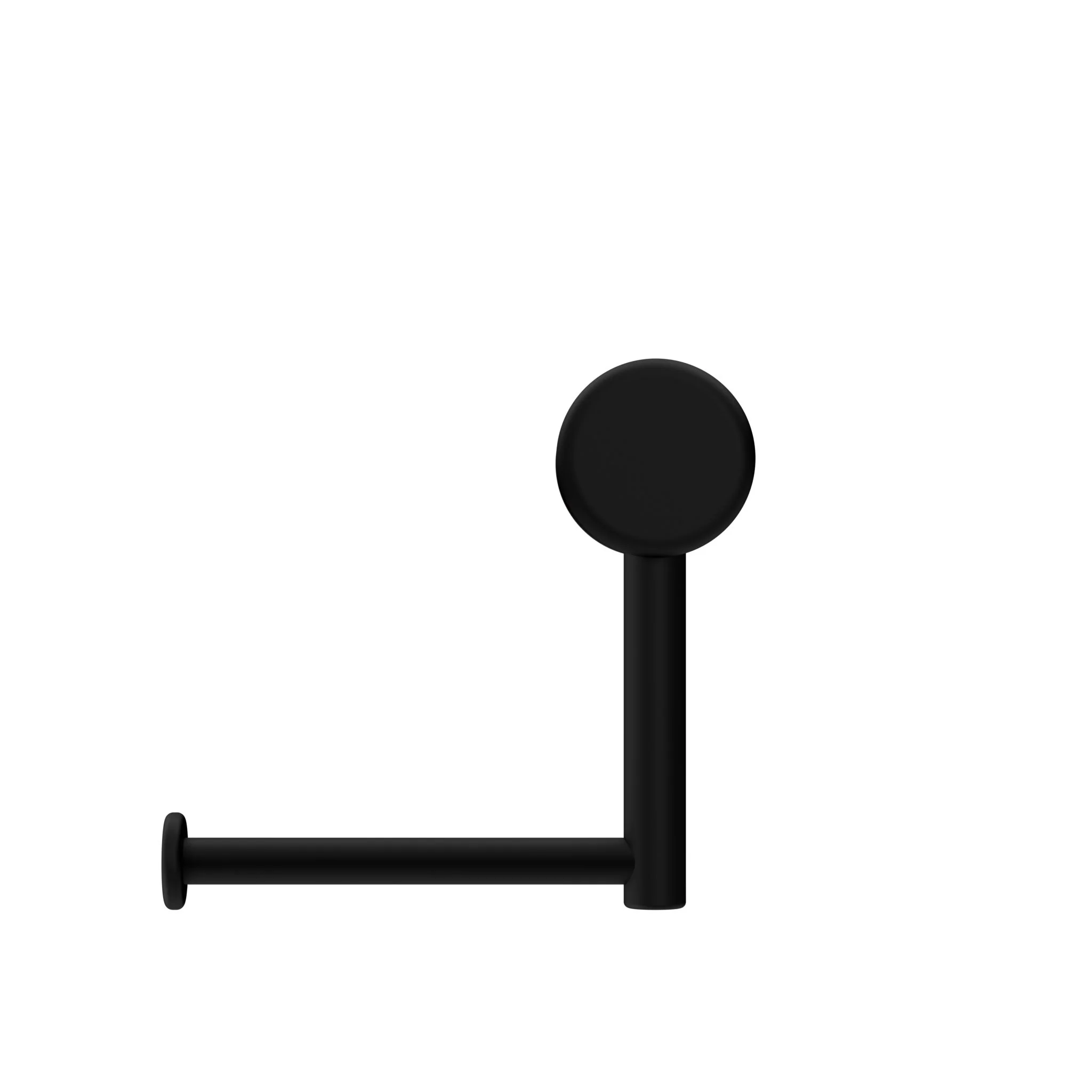 Nero Mecca Care Heavy Duty Toilet Roll Holder - Black Matte - Image 2