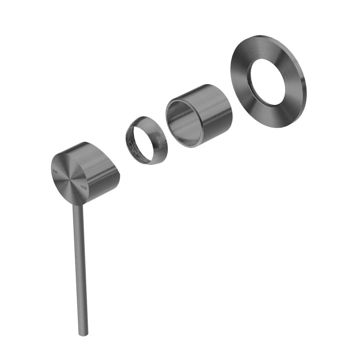 Nero Mecca Care Shower Mixer (Trim Kit Only) - Gun Metal