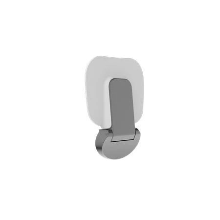 Nero Mecca Care Shower Seat 400x330mm - Gun Metal