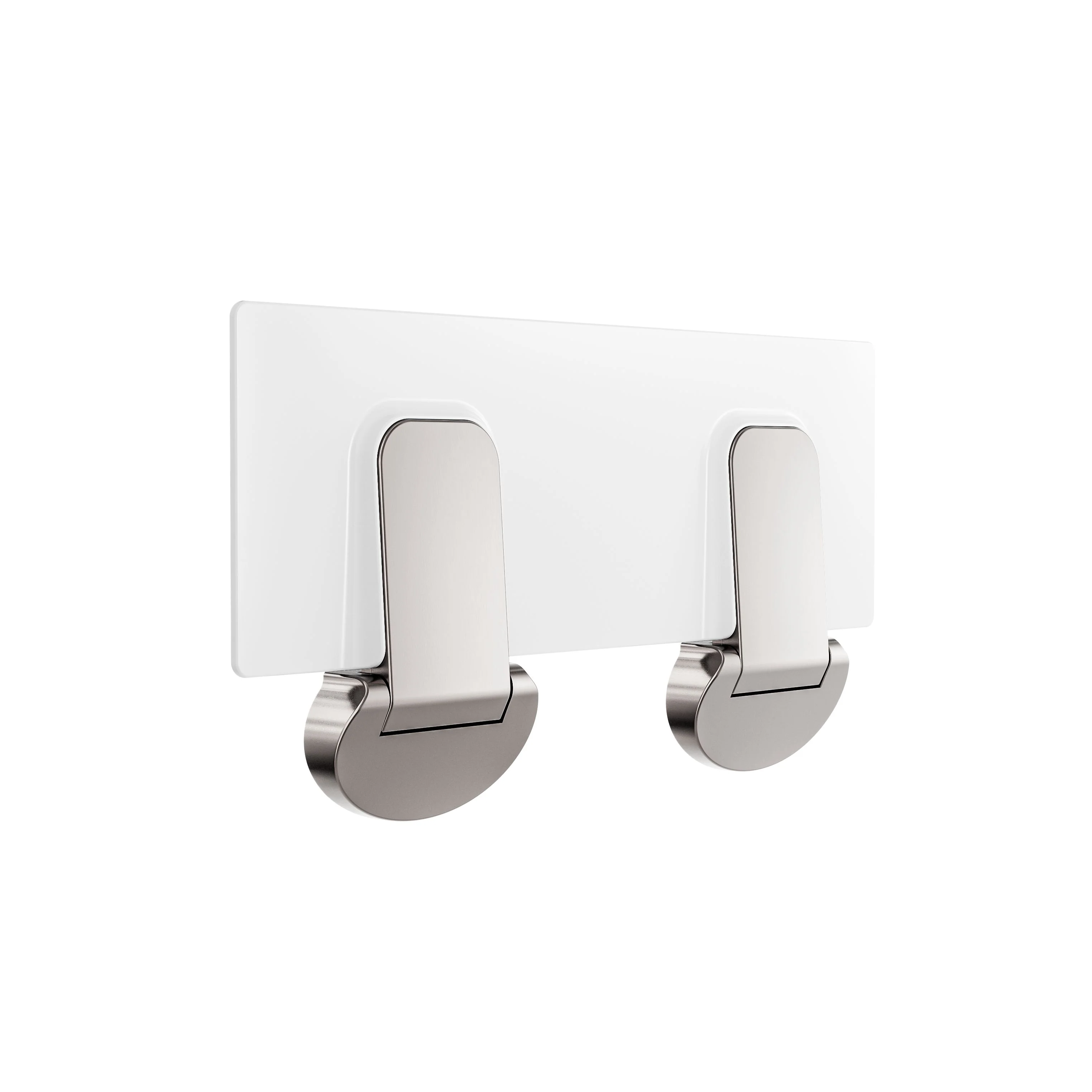 Nero Mecca Care Shower Seat 960x330mm - Brushed Nickel