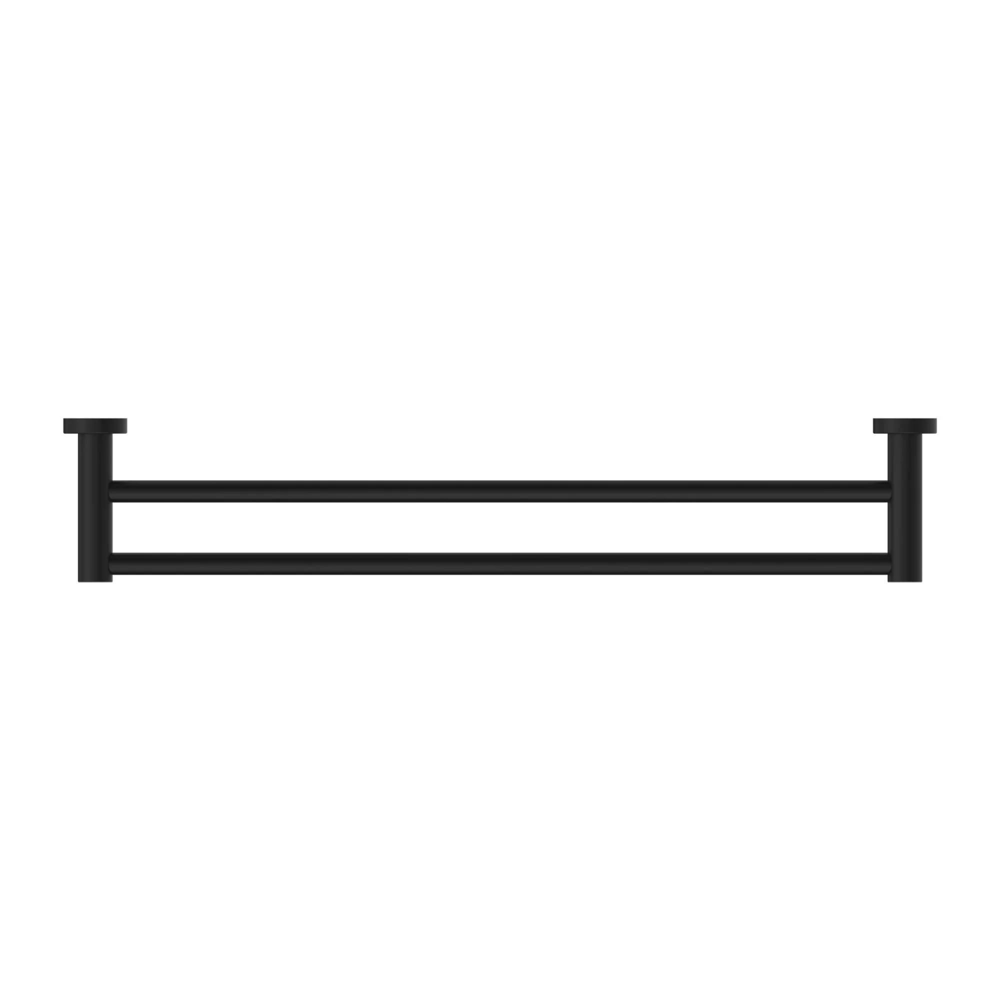 Nero Mecca Double Towel Rail - Black Matte - Image 3