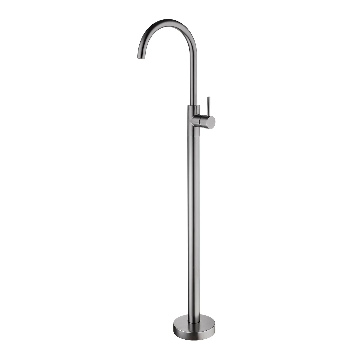 Nero Mecca Freestanding Bath Mixer - Graphite