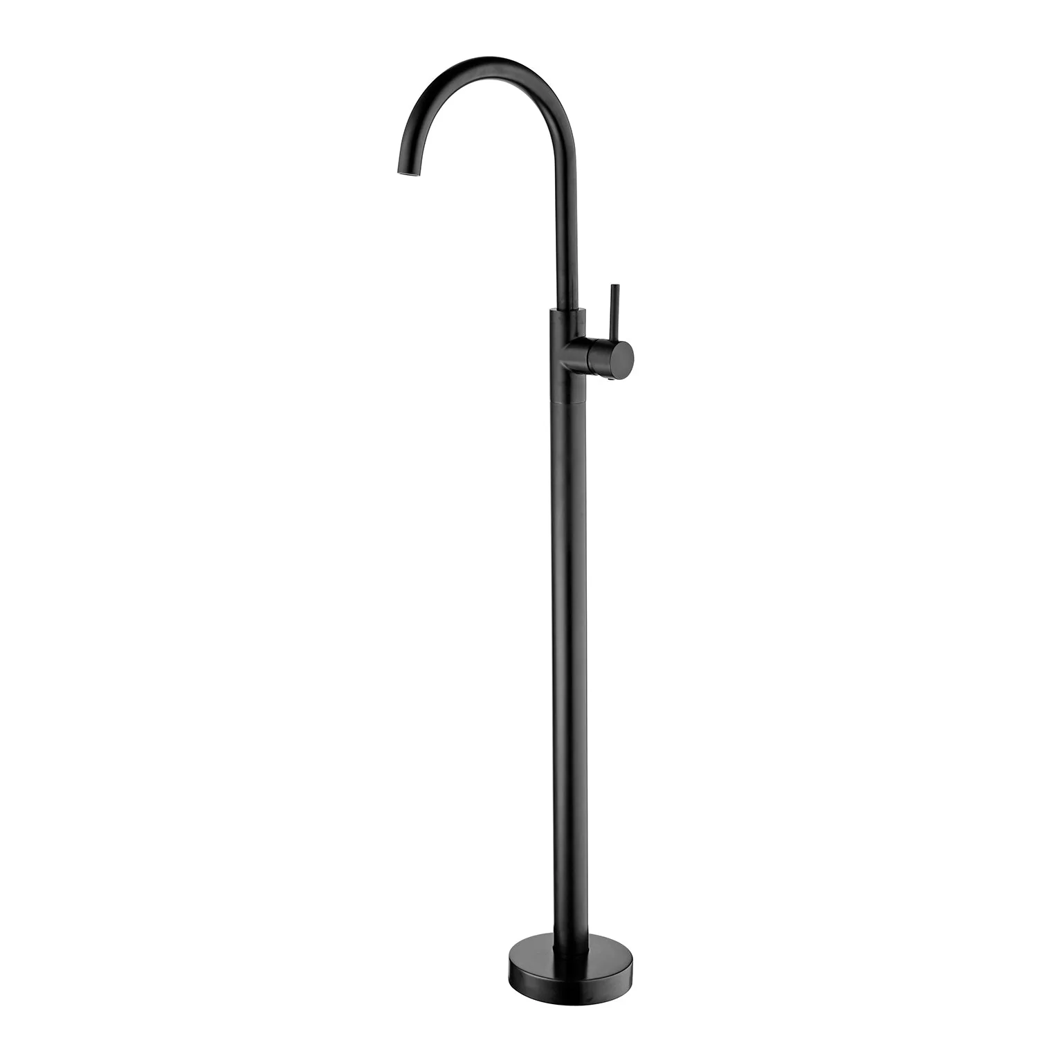 Nero Mecca Freestanding Bath Mixer - Black Matte