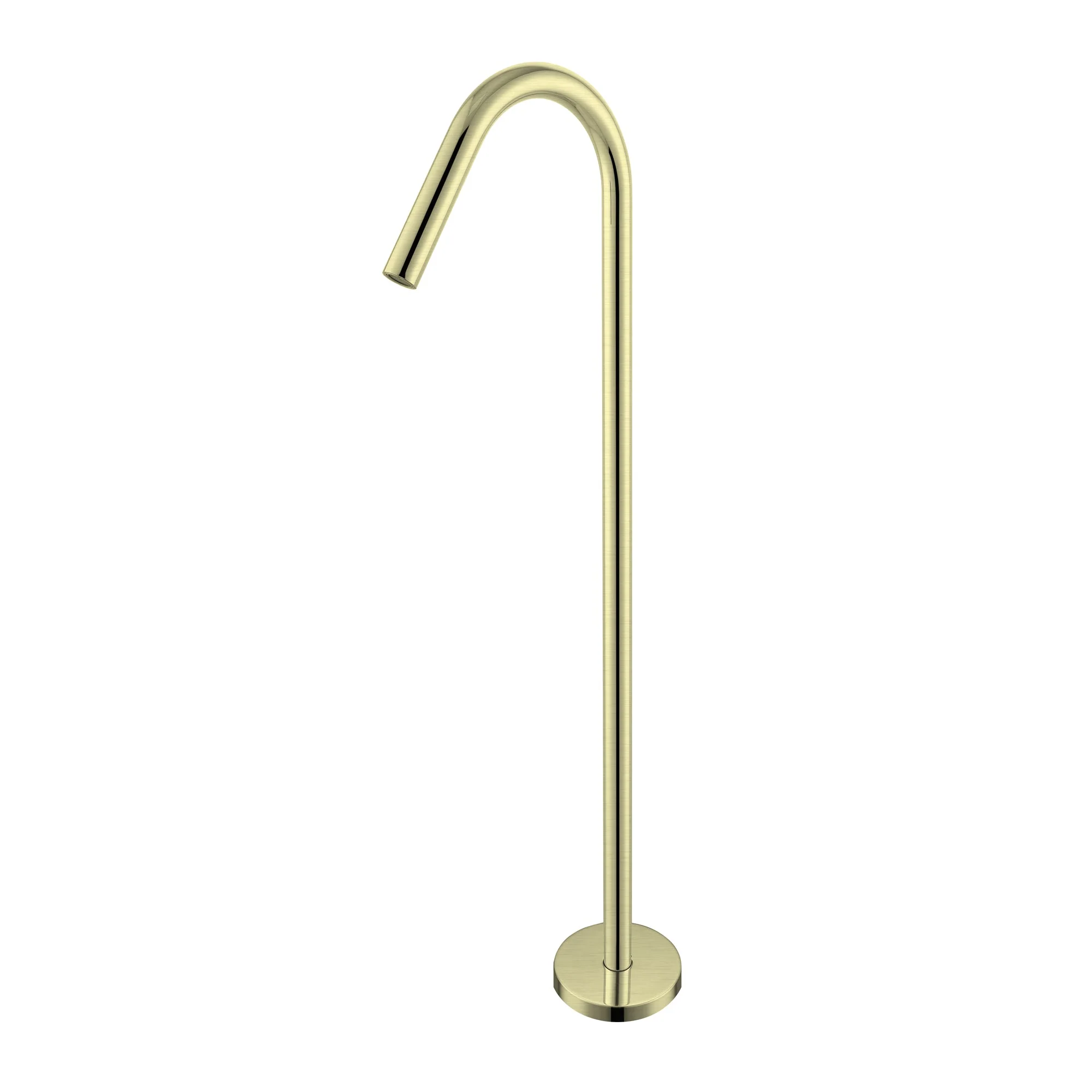 Nero Mecca Freestanding Bath Spout - Brushed Gold