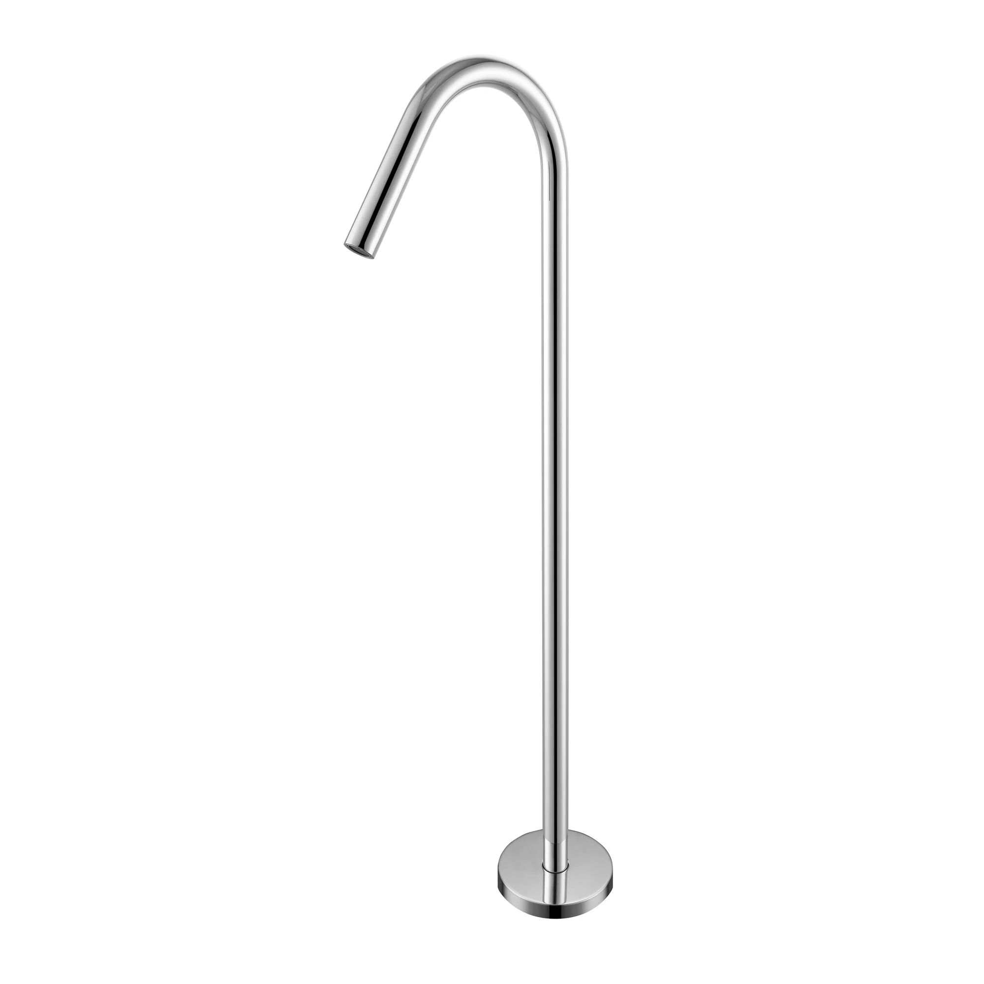 Nero Mecca Freestanding Bath Spout - Chrome