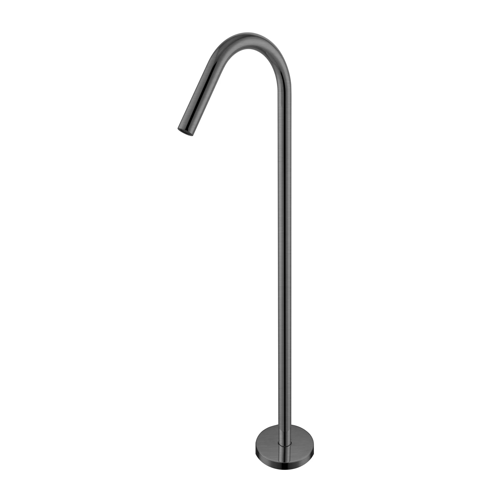 Nero Mecca Freestanding Bath Spout - Graphite