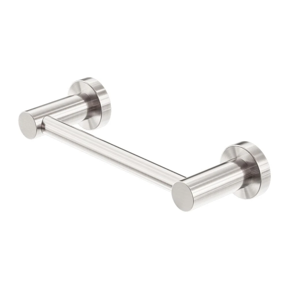 Nero Mecca Hand Towel Rail - Brushed Nickel