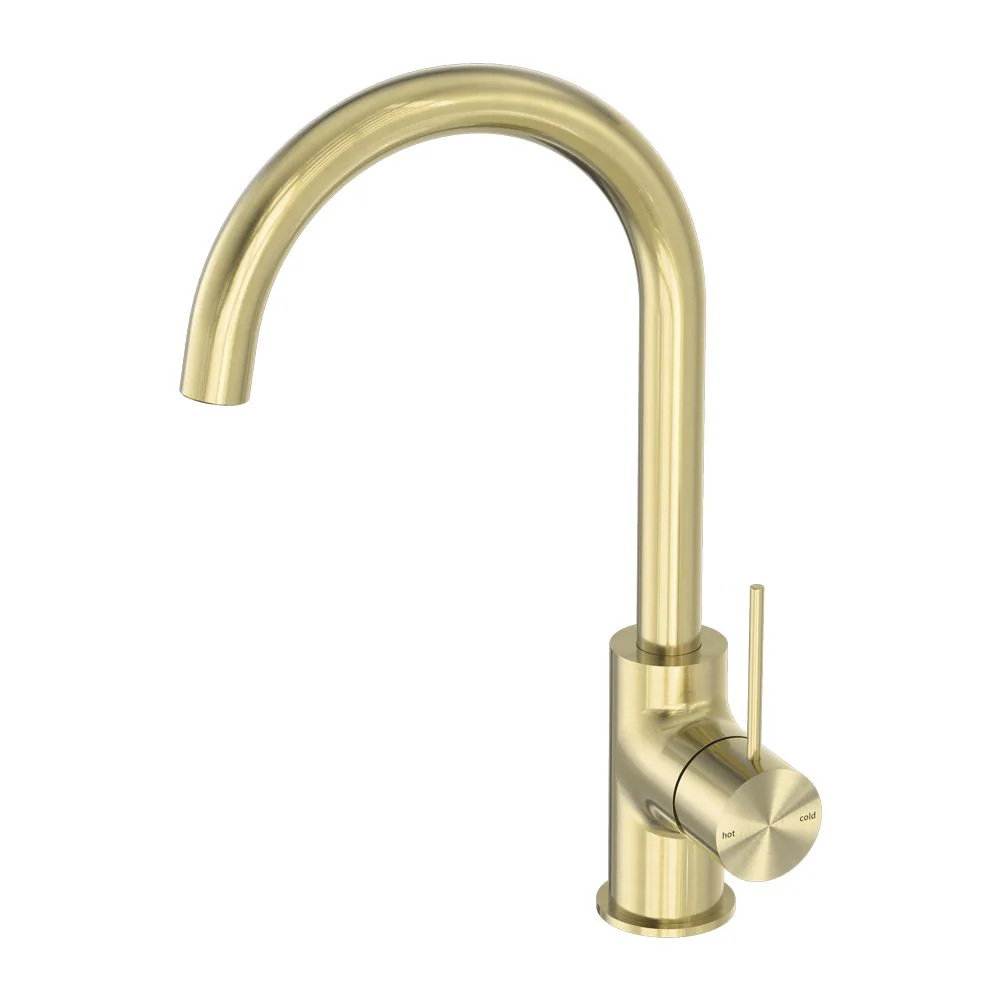 Nero Mecca Kitchen Mixer - Brushed Gold