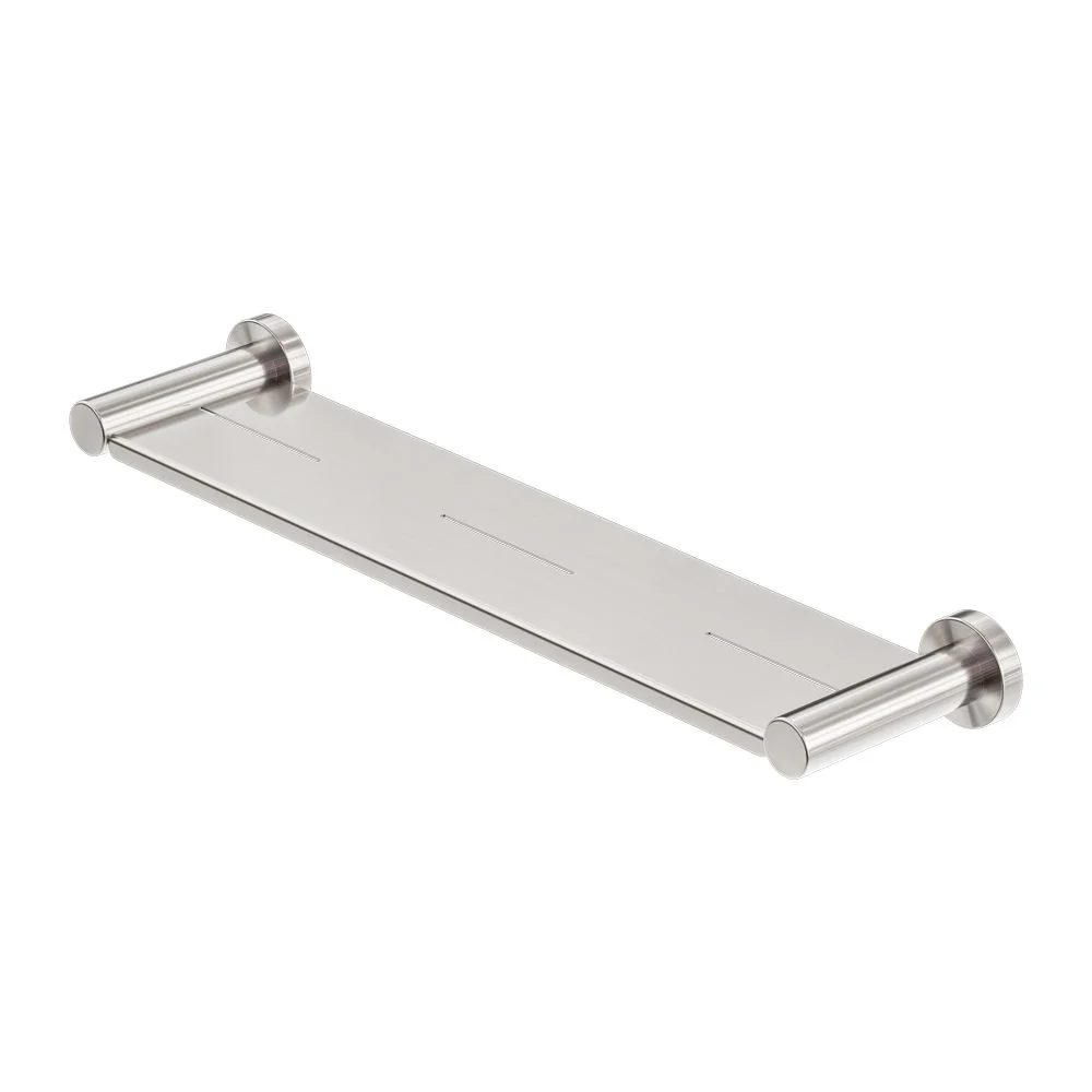 Nero Mecca Metal Shower Shelf - Brushed Nickel