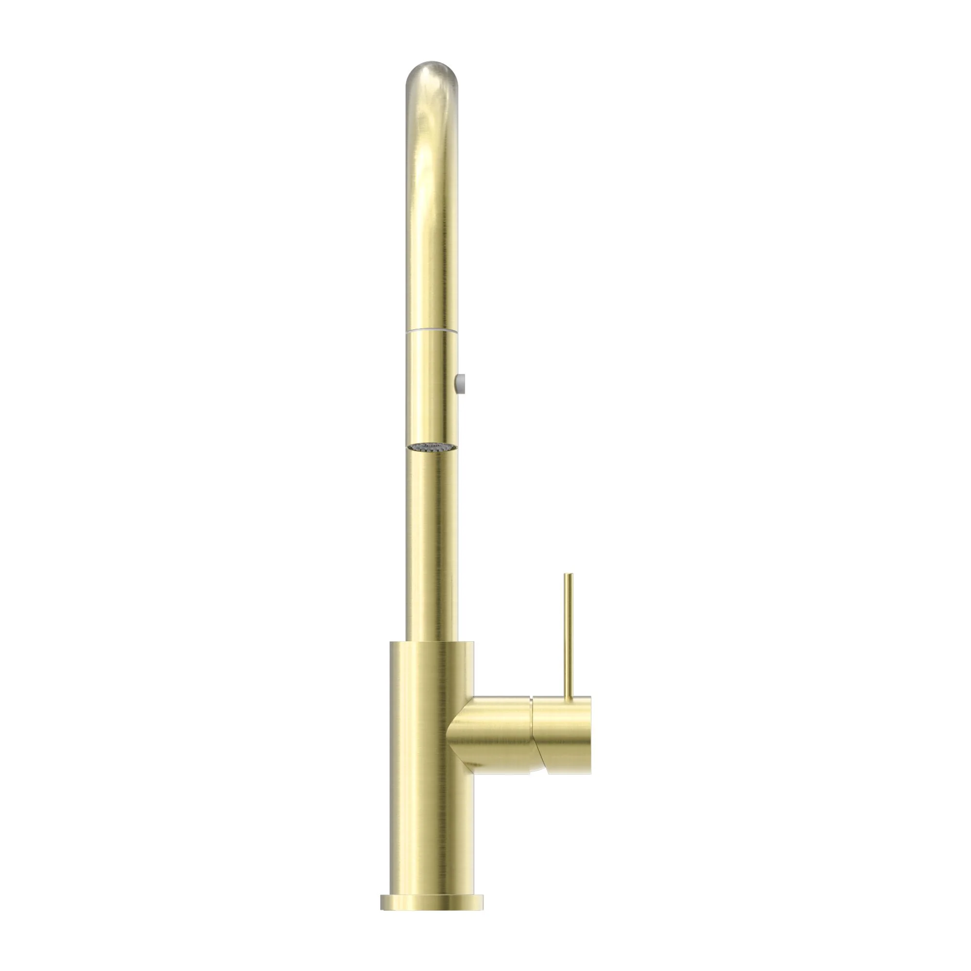 Nero Mecca Pull Out Sink Mixer With Vegie Spray Function - Brushed Gold - Image 2