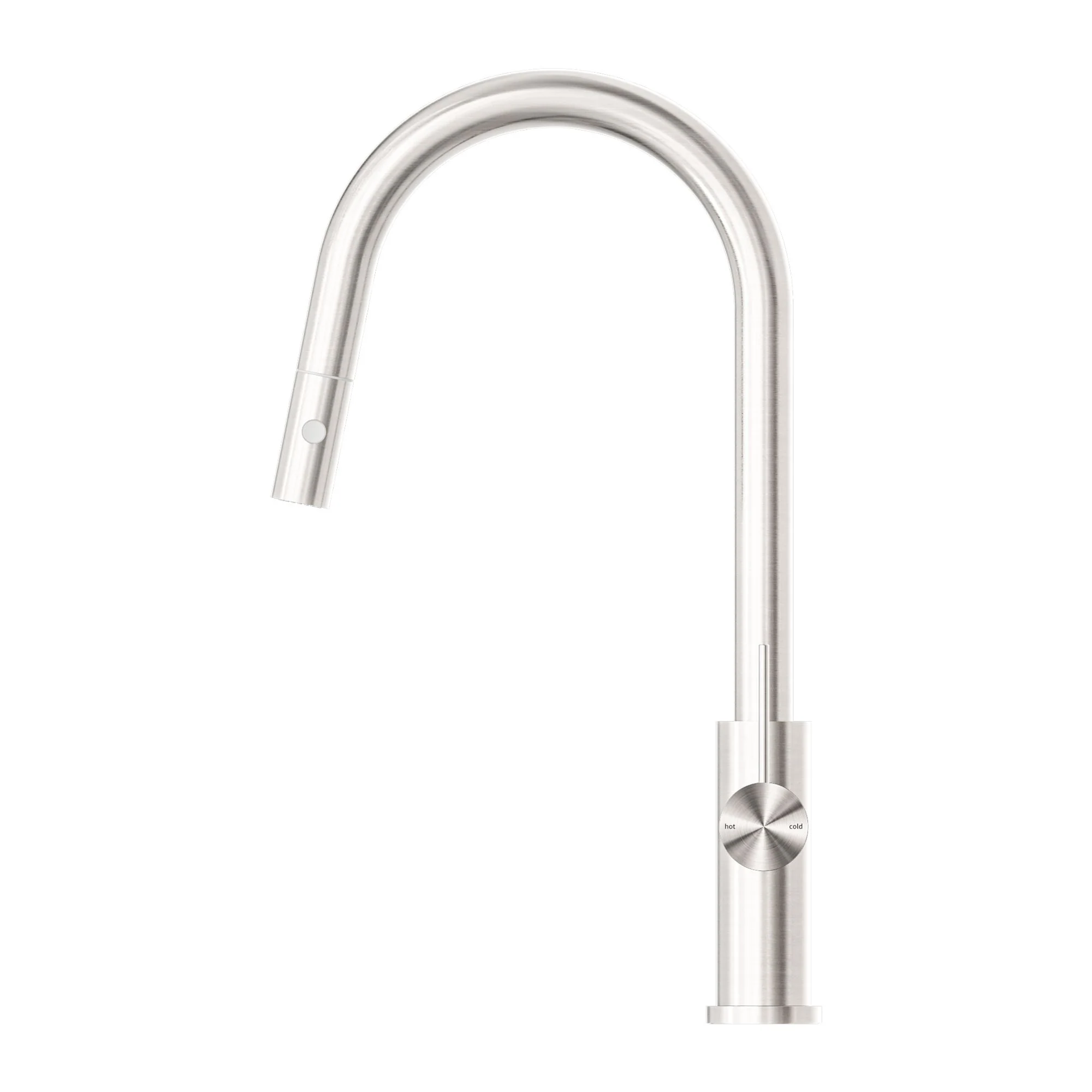 Nero Mecca Pull Out Sink Mixer With Vegie Spray Function - Brushed Nickel - Image 3