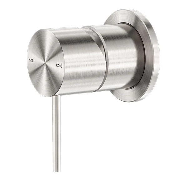 Nero Mecca Shower Mixer 60mm Plate - Brushed Nickel