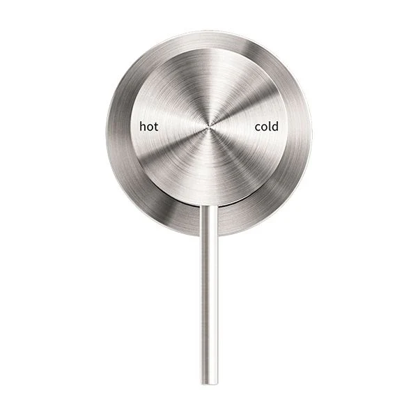 Nero Mecca Shower Mixer 60mm Plate - Brushed Nickel - Image 2