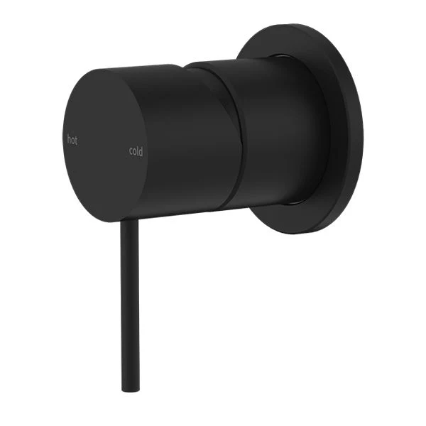 Nero Mecca Shower Mixer 60mm Plate - Black Matte