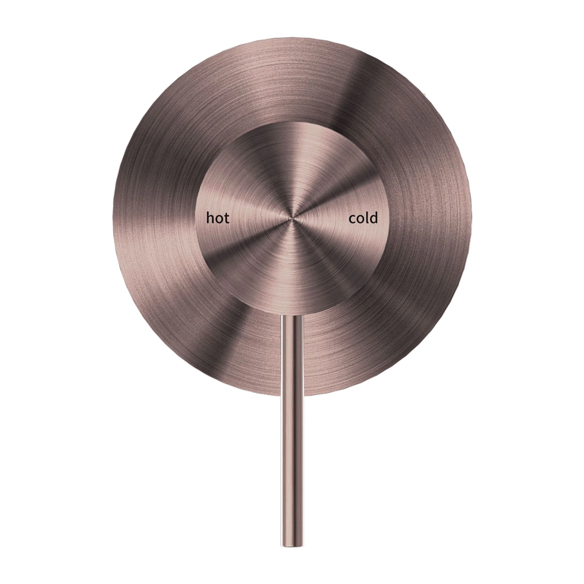 Nero Mecca Shower Mixer 80mm Plate - Brushed Bronze - Image 2