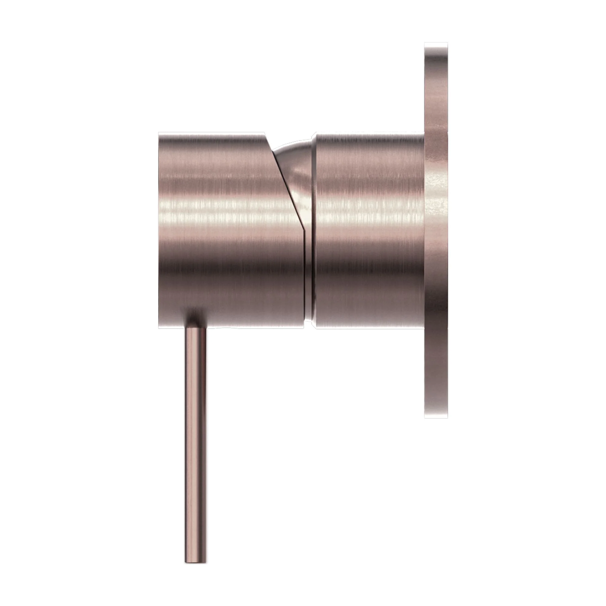 Nero Mecca Shower Mixer 80mm Plate - Brushed Bronze - Image 3