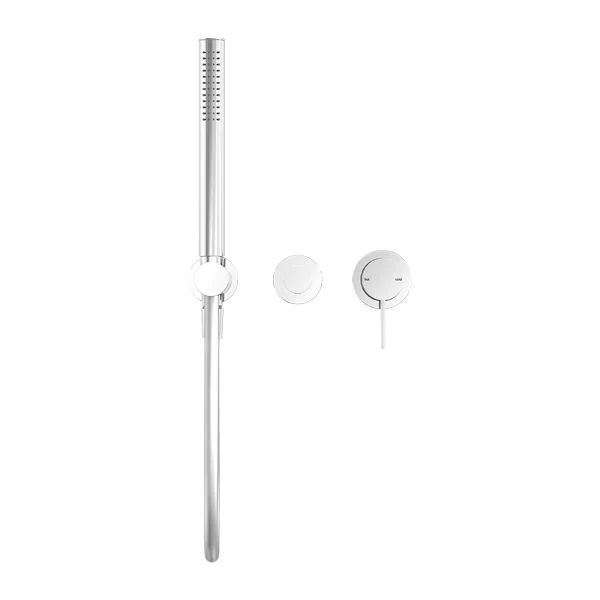 Nero Mecca Shower Mixer Diverter System Separate Back Plate - Chrome - Image 2