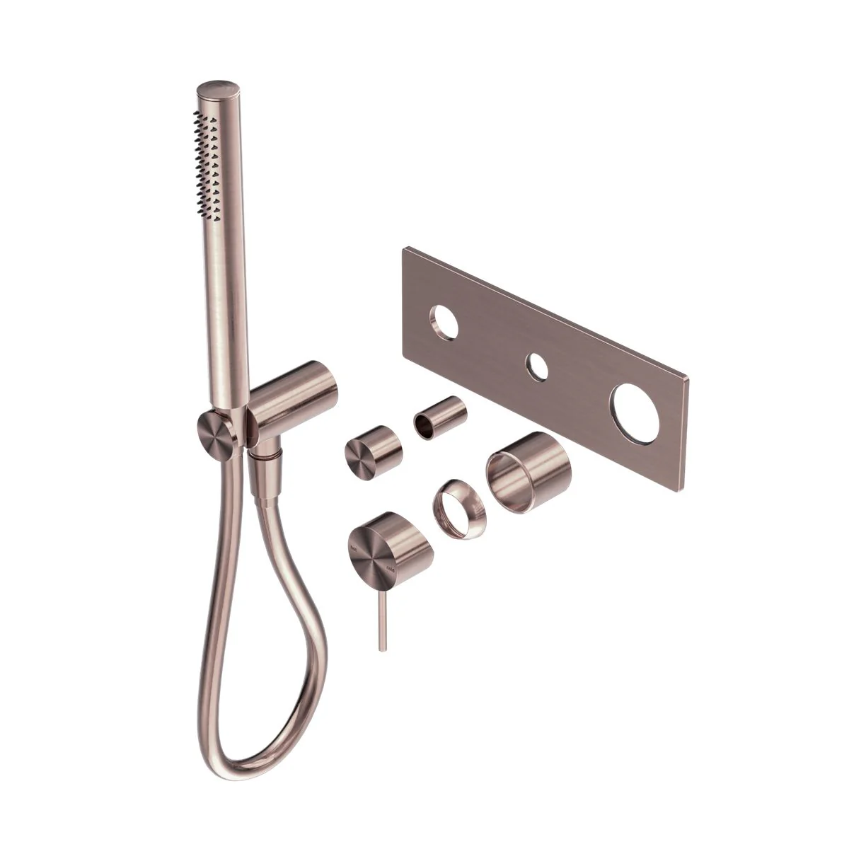 Nero Mecca Shower Mixer Diverter System (Trim Kit Only) - Brushed Bronze