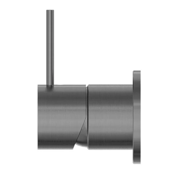 Nero Mecca Shower Mixer Handle Up 60mm Plate - Gun Metal - Image 3