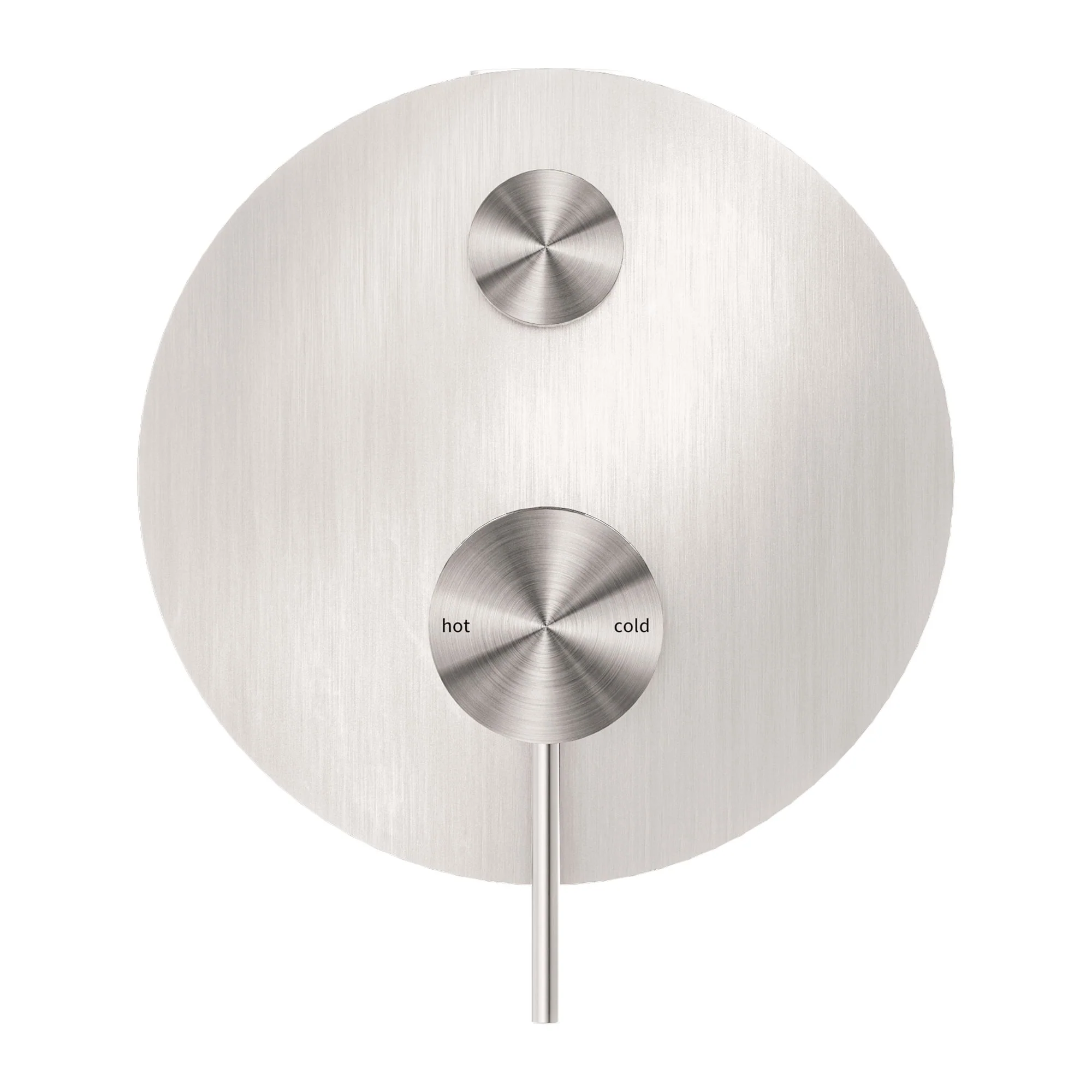 Nero Mecca Shower Mixer With Diverter - Brushed Nickel - Image 2