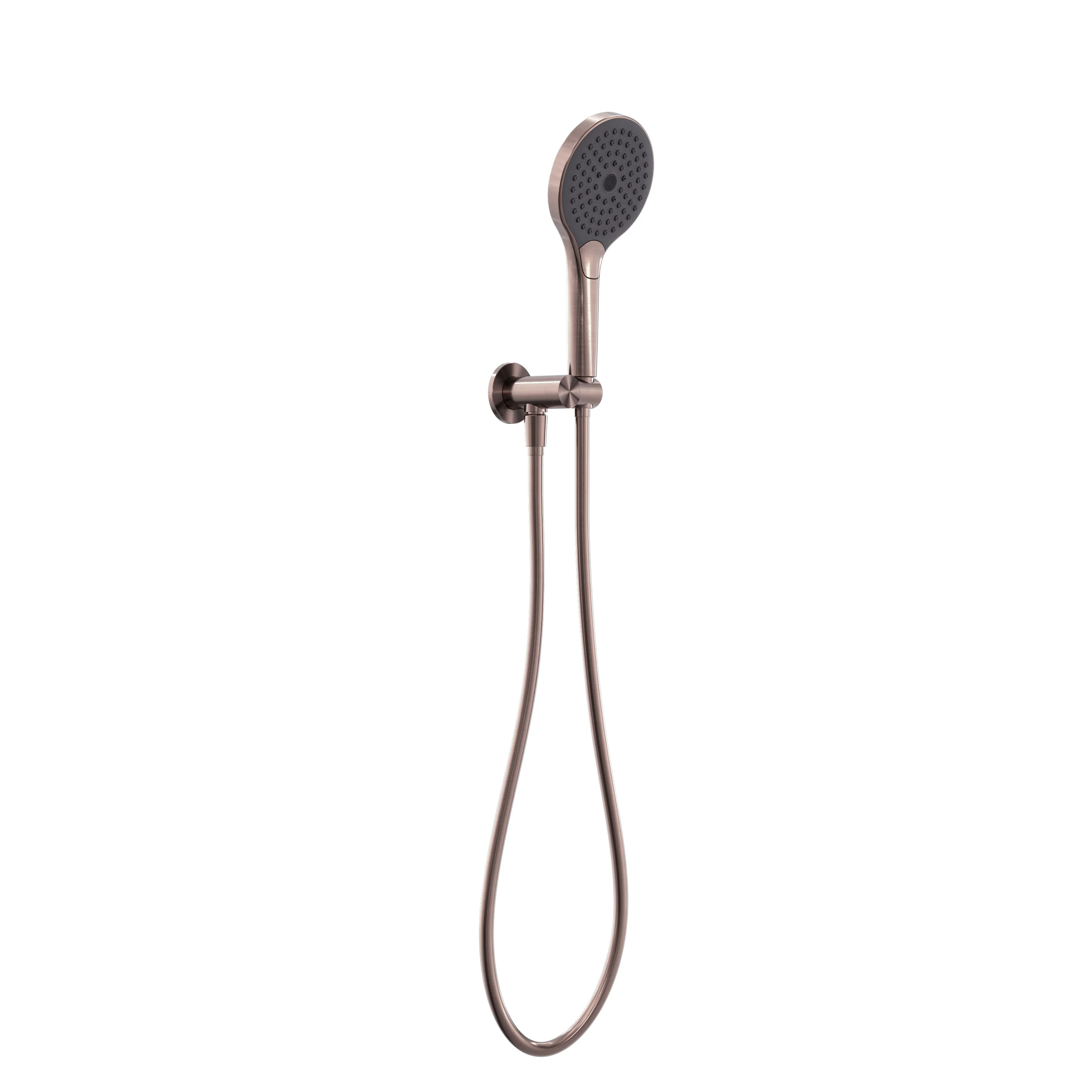 Nero Mecca Shower On Bracket With Air Shower II - Brushed Bronze