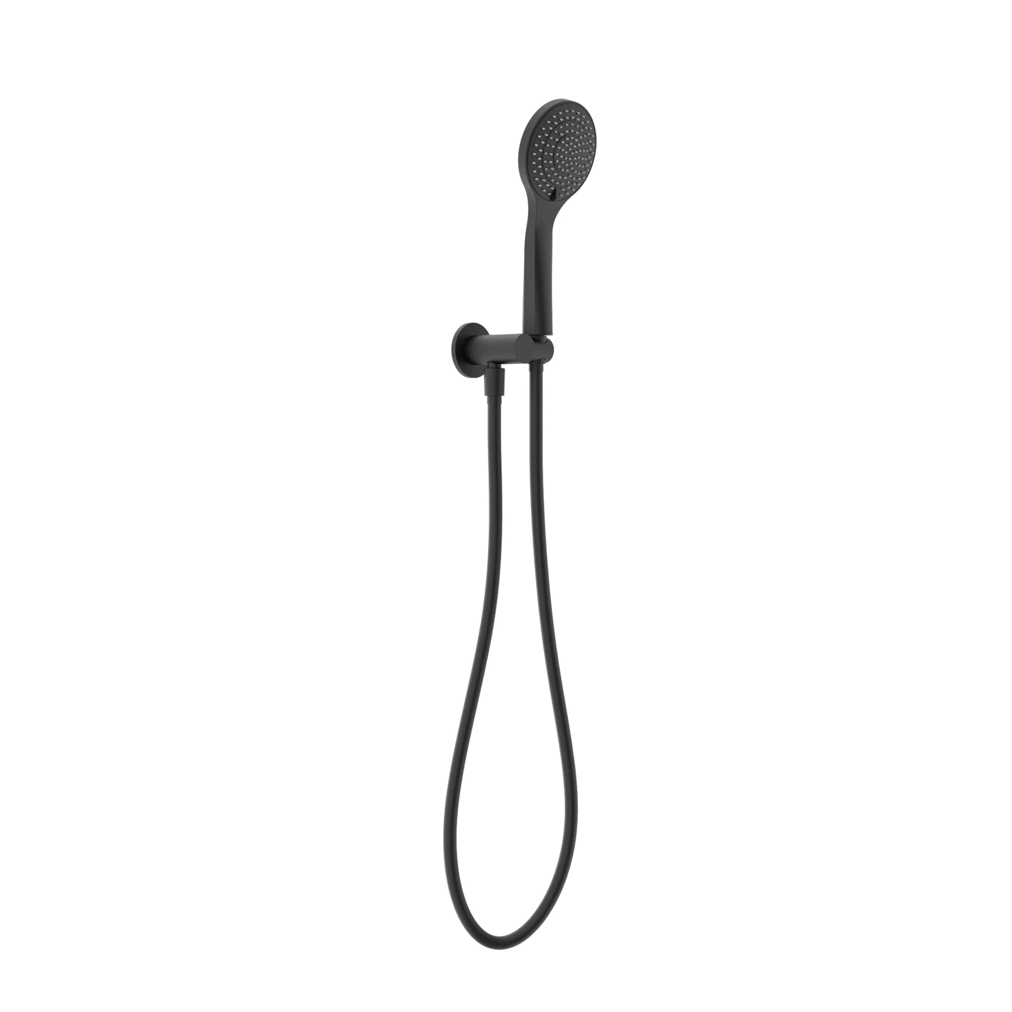 Nero Mecca Shower On Bracket With Air Shower - Black Matte