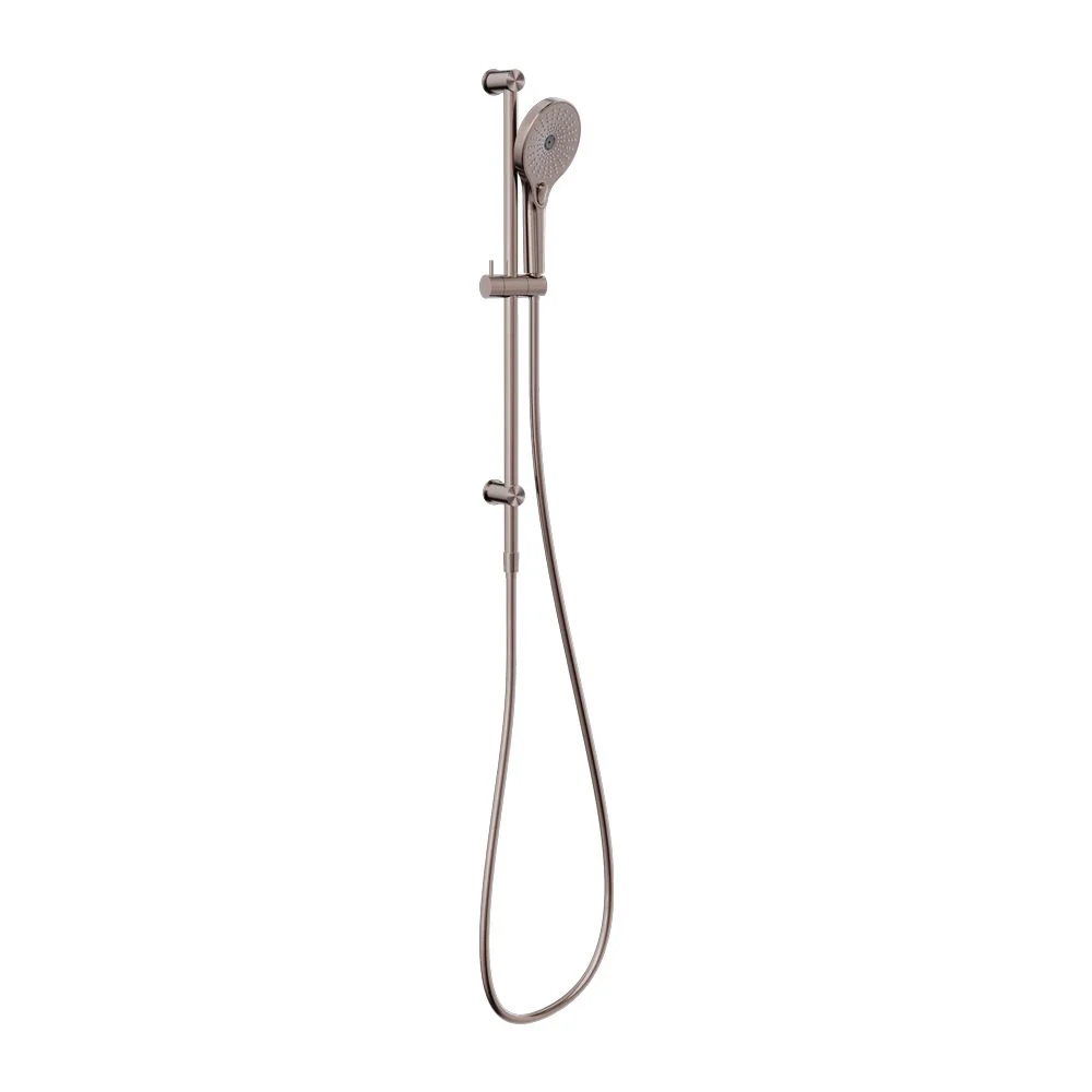 Nero Mecca Shower Rail - Brushed Bronze