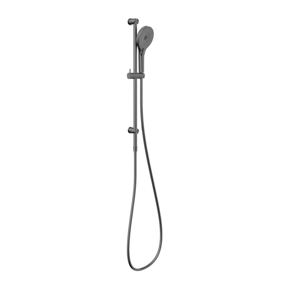 Nero Mecca Shower Rail - Gun Metal