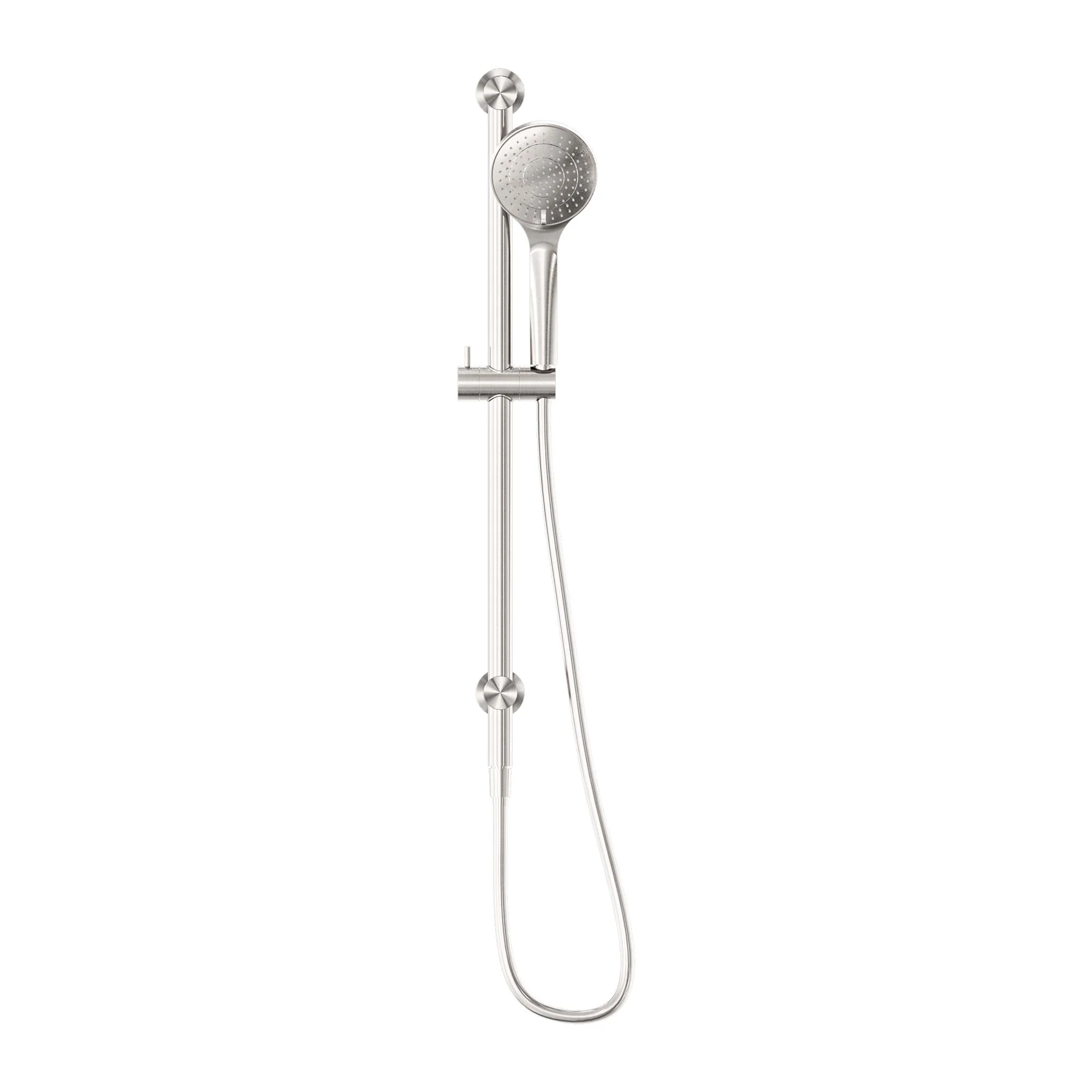 Nero Mecca Shower Rail With Air Shower - Brushed Nickel - Image 3