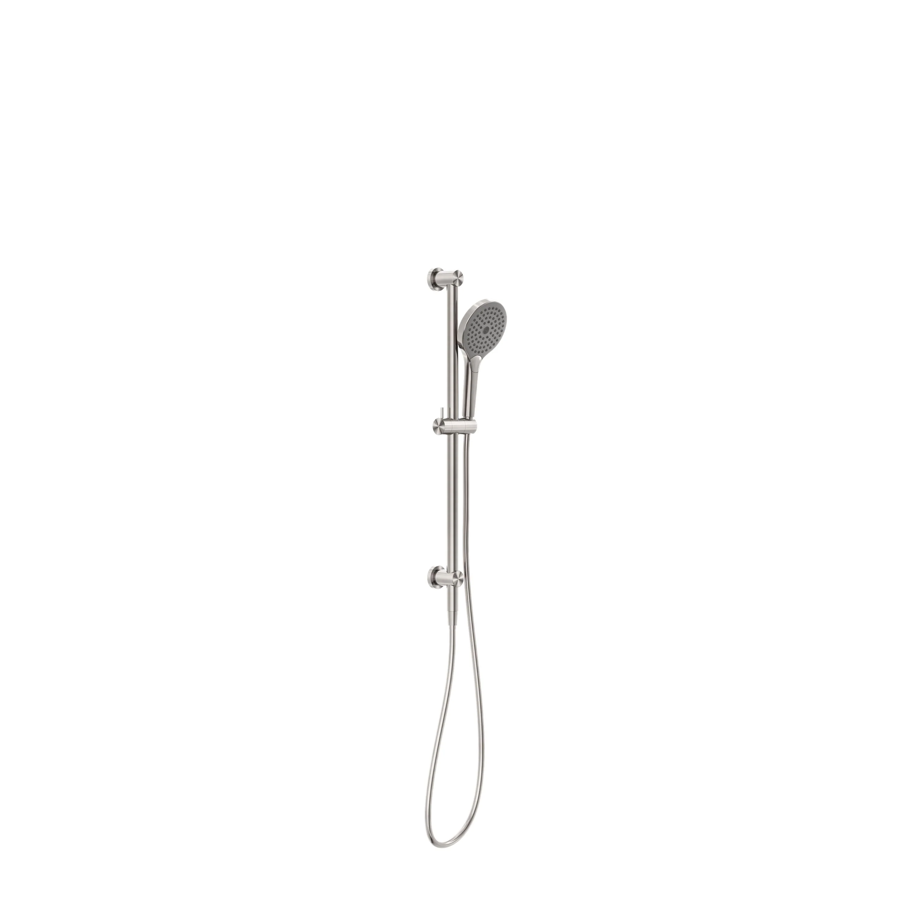 Nero Mecca Shower Rail With Air Shower II - Brushed Nickel