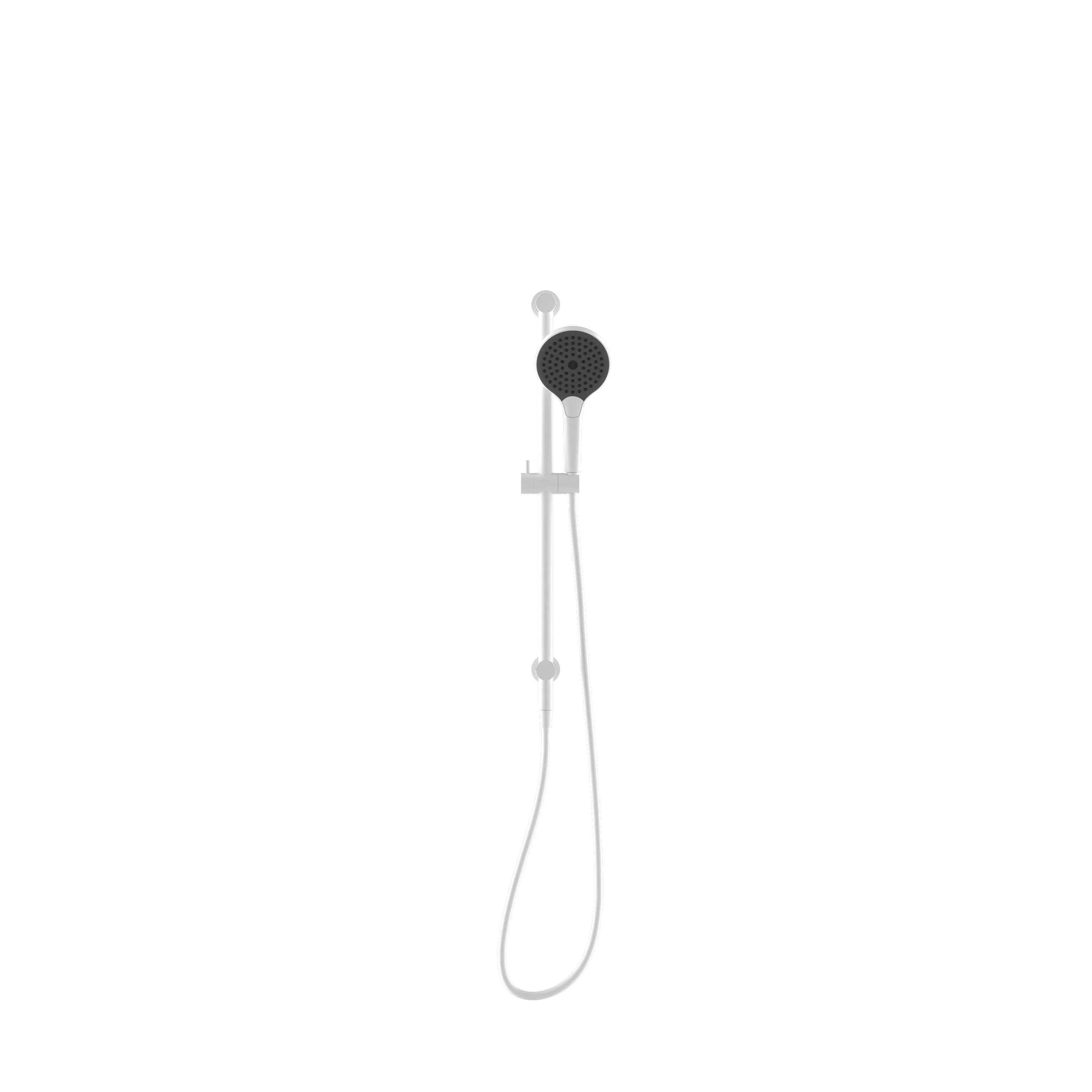 Nero Mecca Shower Rail With Air Shower II - White Matte - Image 2
