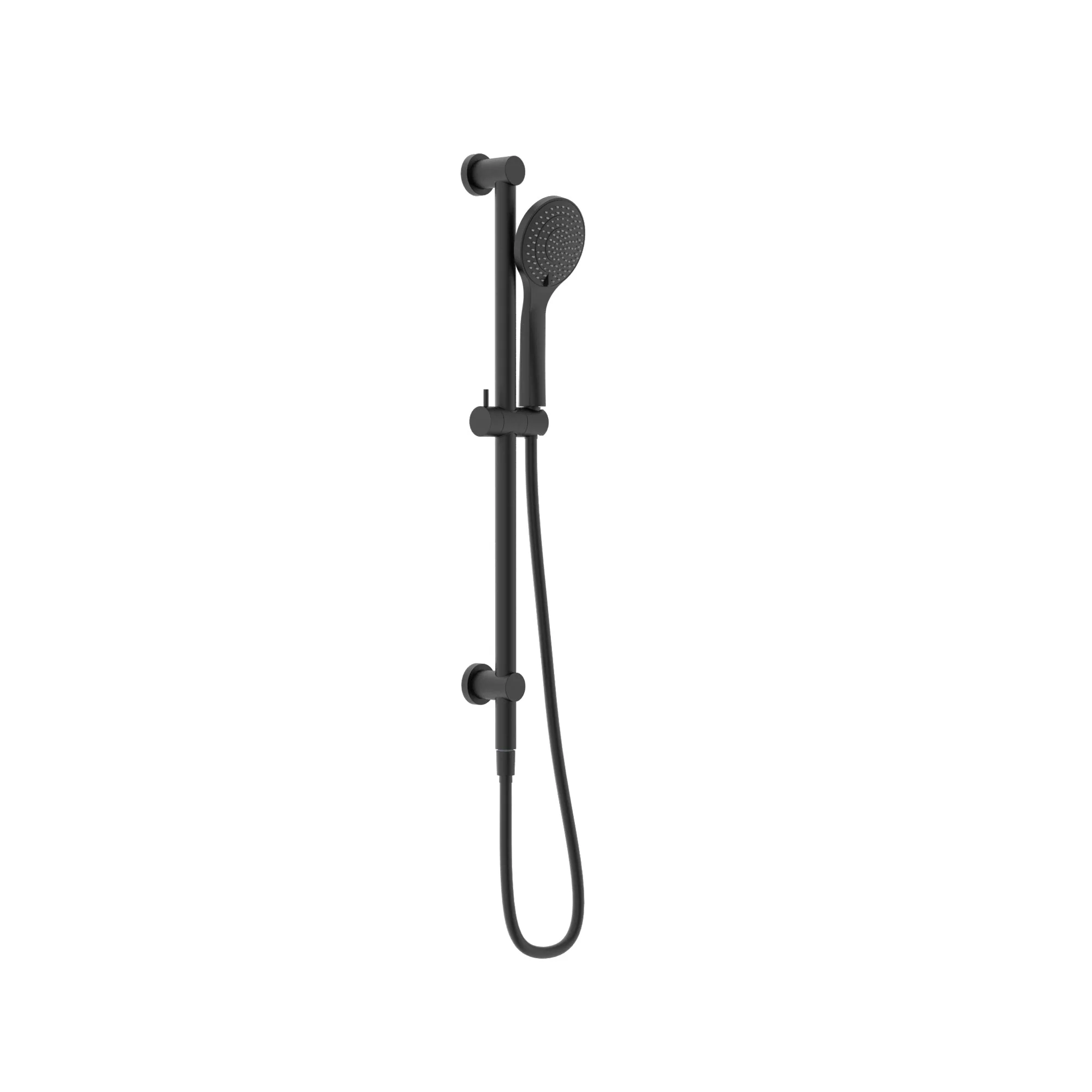 Nero Mecca Shower Rail With Air Shower - Black Matte