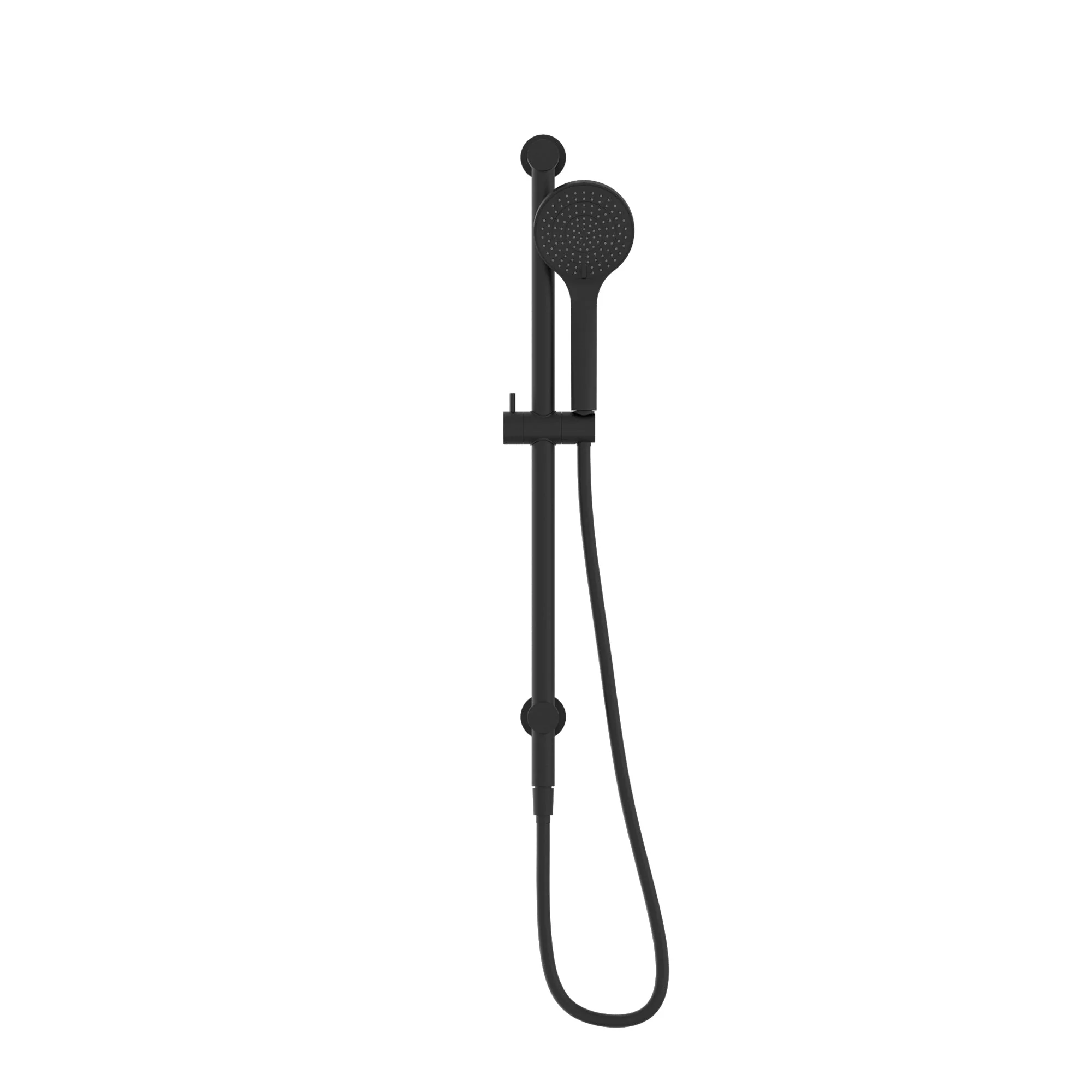 Nero Mecca Shower Rail With Air Shower - Black Matte - Image 2