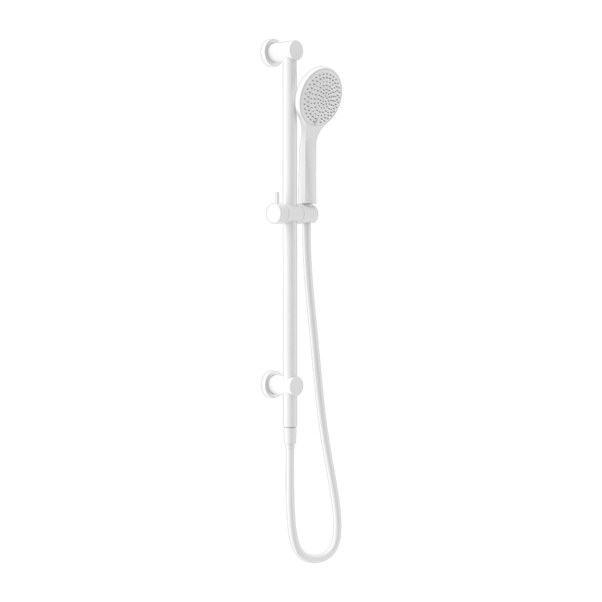 Nero Mecca Shower Rail With Air Shower - White Matte