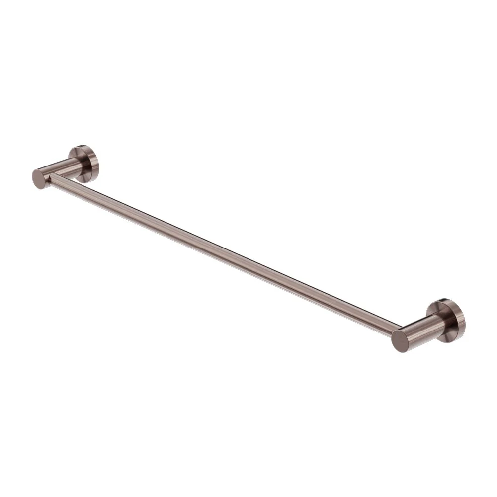 Nero Mecca Single Towel Rail - Brushed Bronze