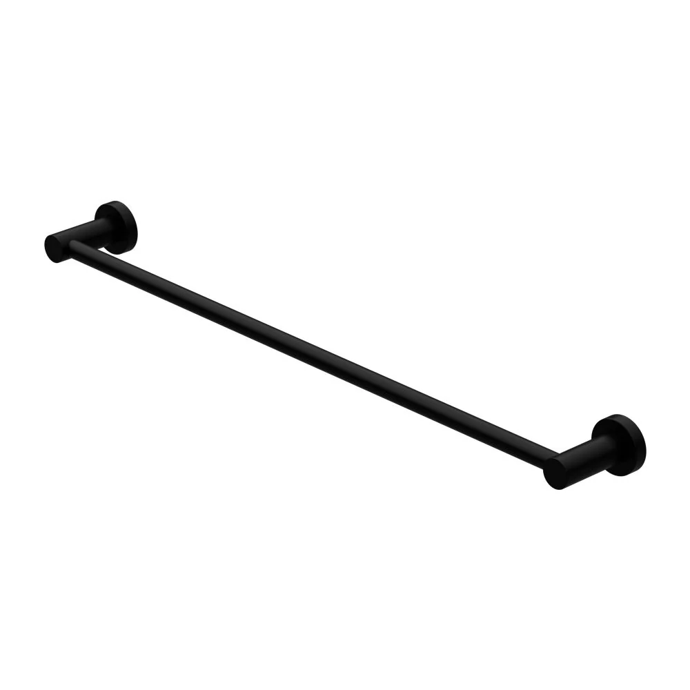 Nero Mecca Single Towel Rail - Black Matte