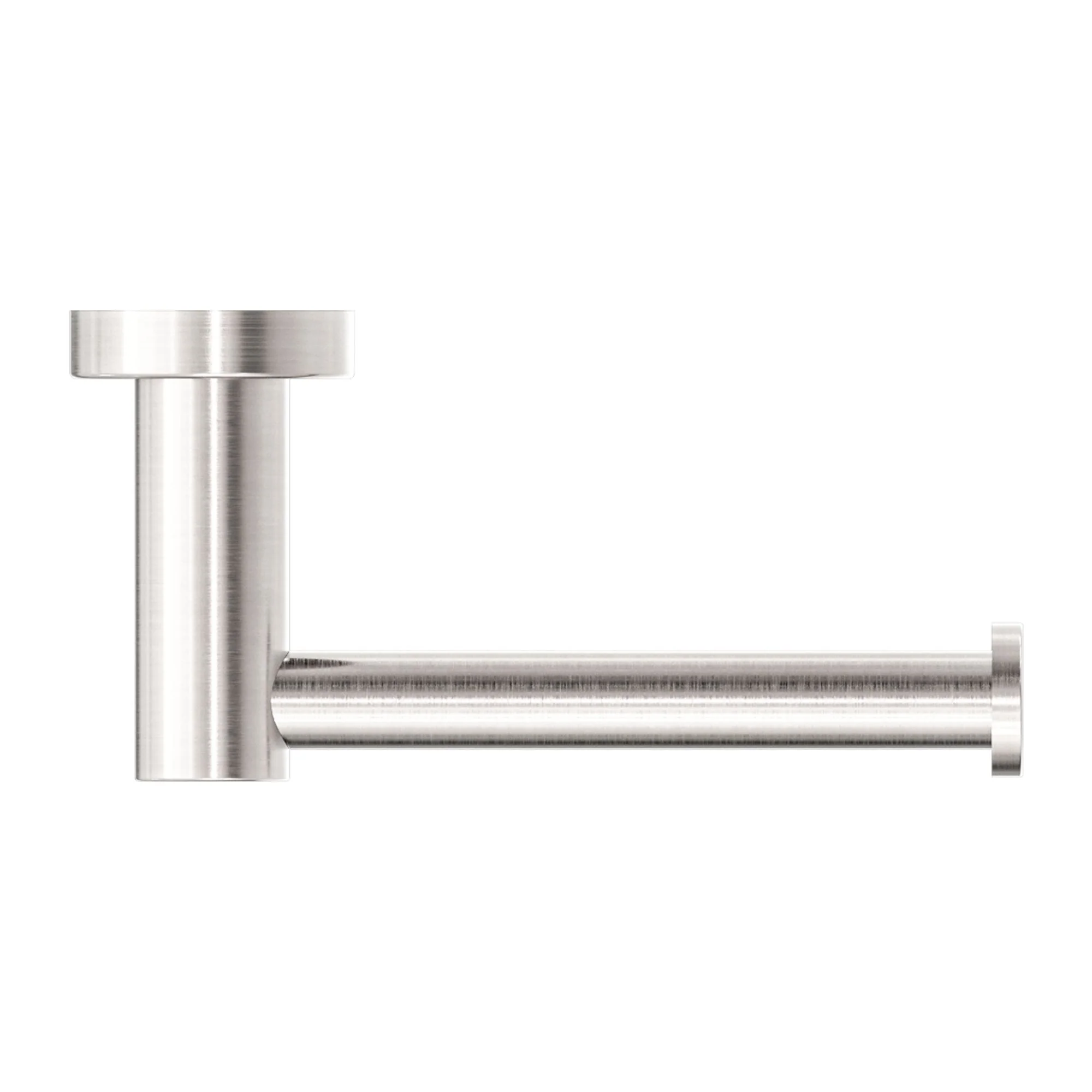 Nero Mecca Toilet Roll Holder - Brushed Nickel - Image 3