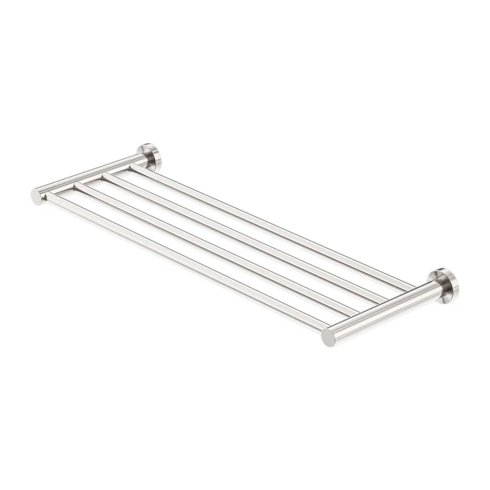 Nero Mecca Towel Rack - Brushed Nickel
