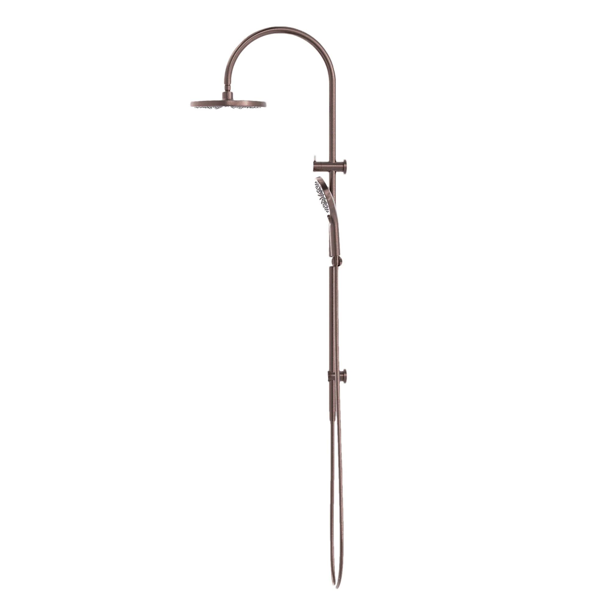 Nero Mecca Twin Shower - Brushed Bronze - Image 2