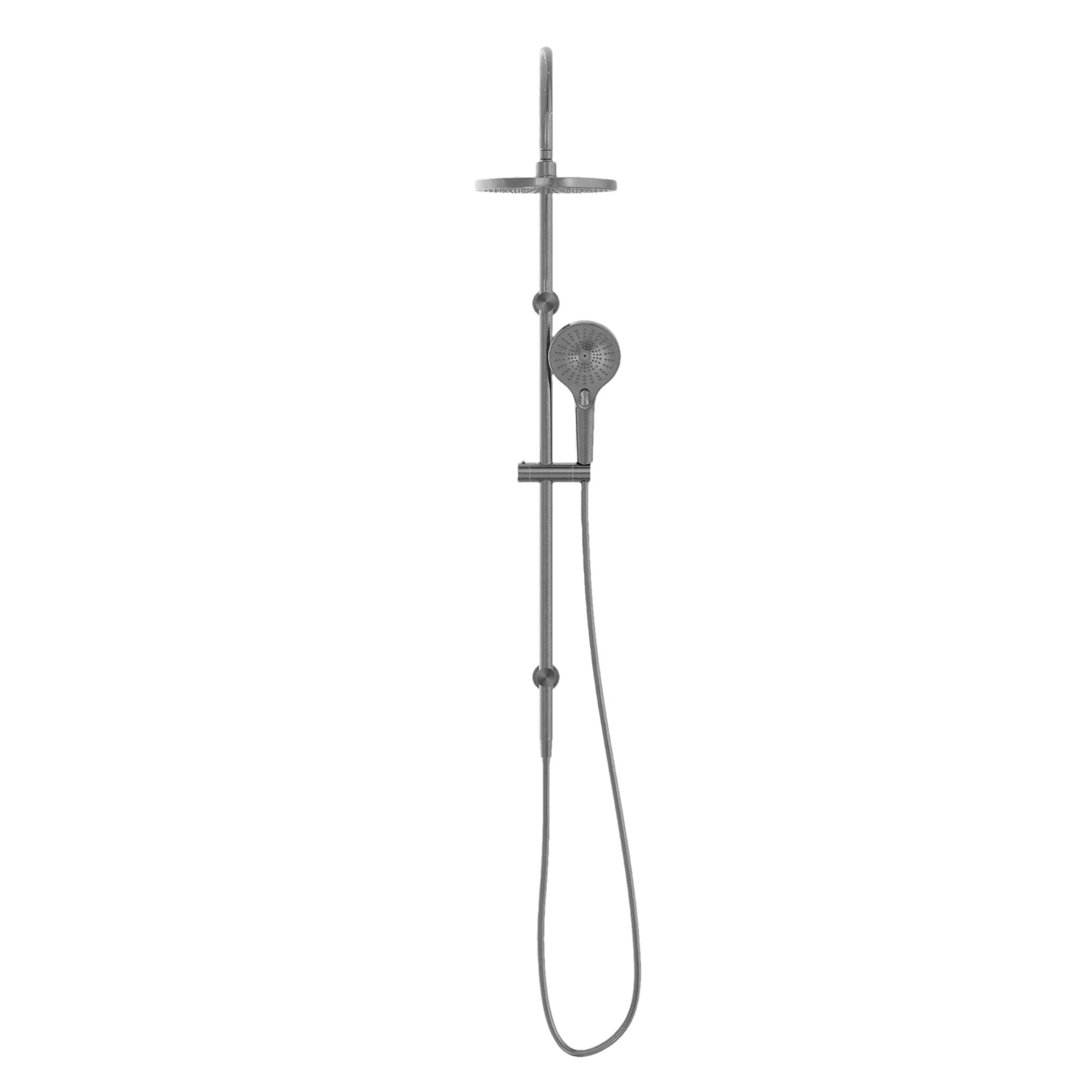 Nero Mecca Twin Shower - Gun Metal - Image 3