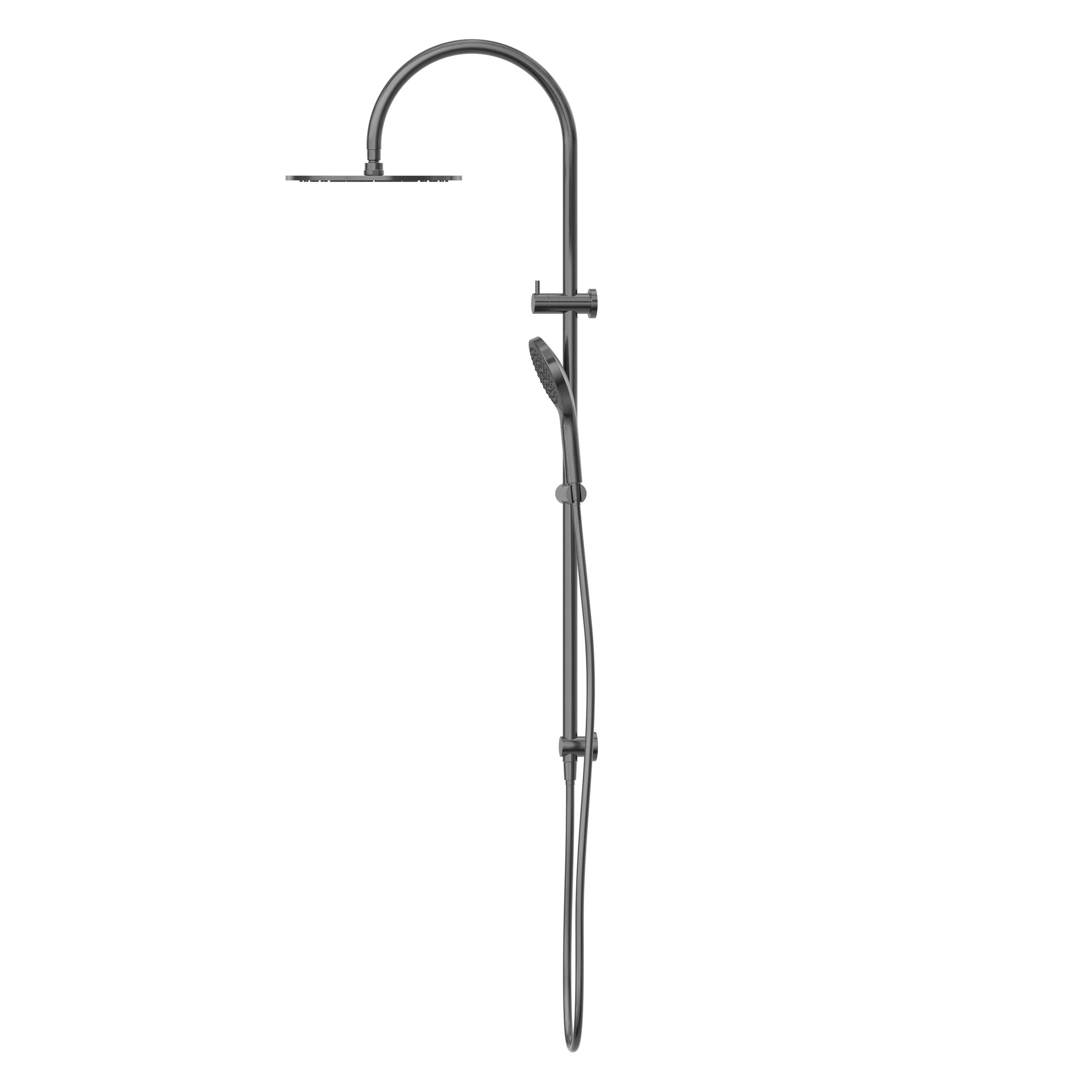 Nero Mecca Twin Shower With Air Shower II - Gun Metal - Image 3