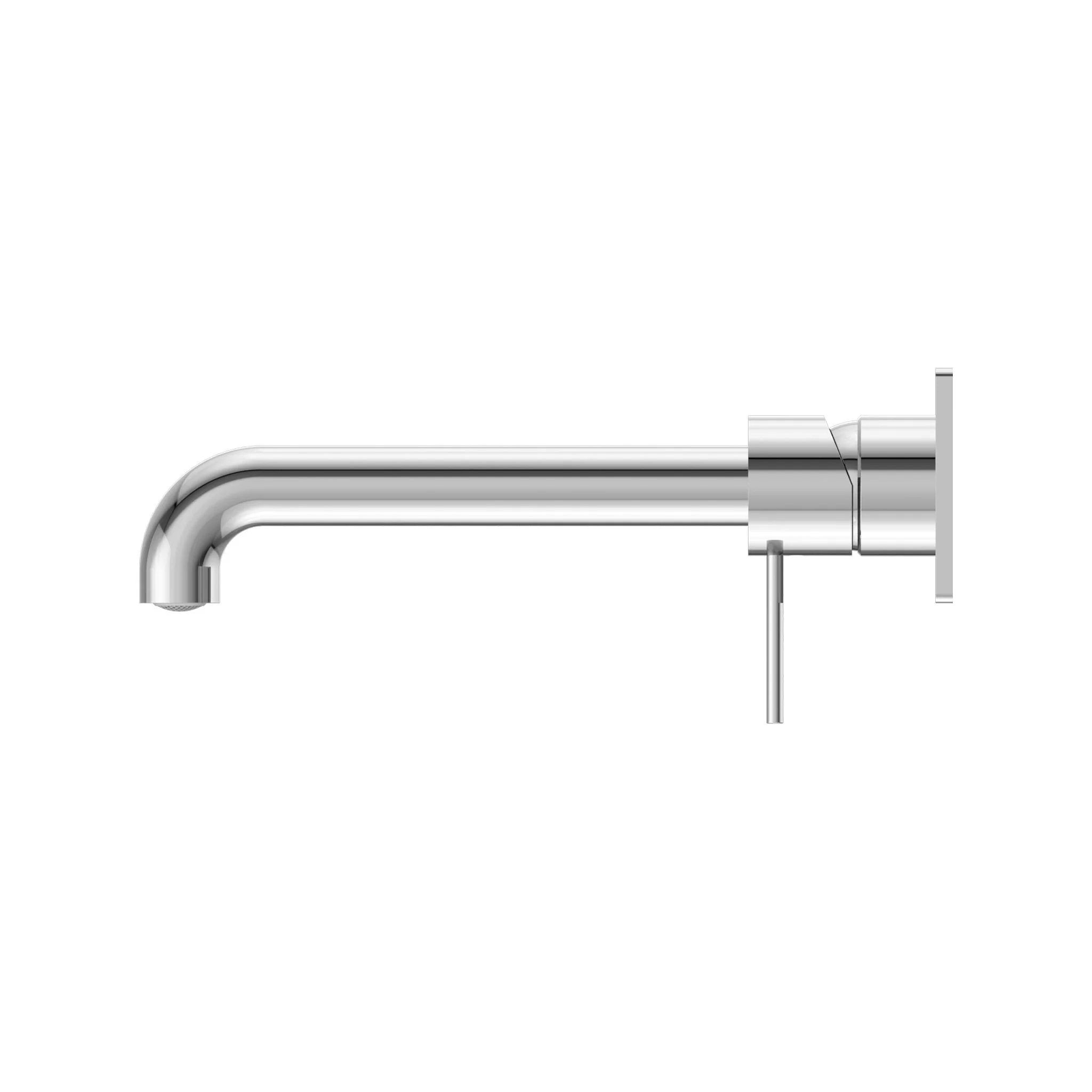 Nero Mecca Wall Basin/Bath Mixer - Chrome - Image 4