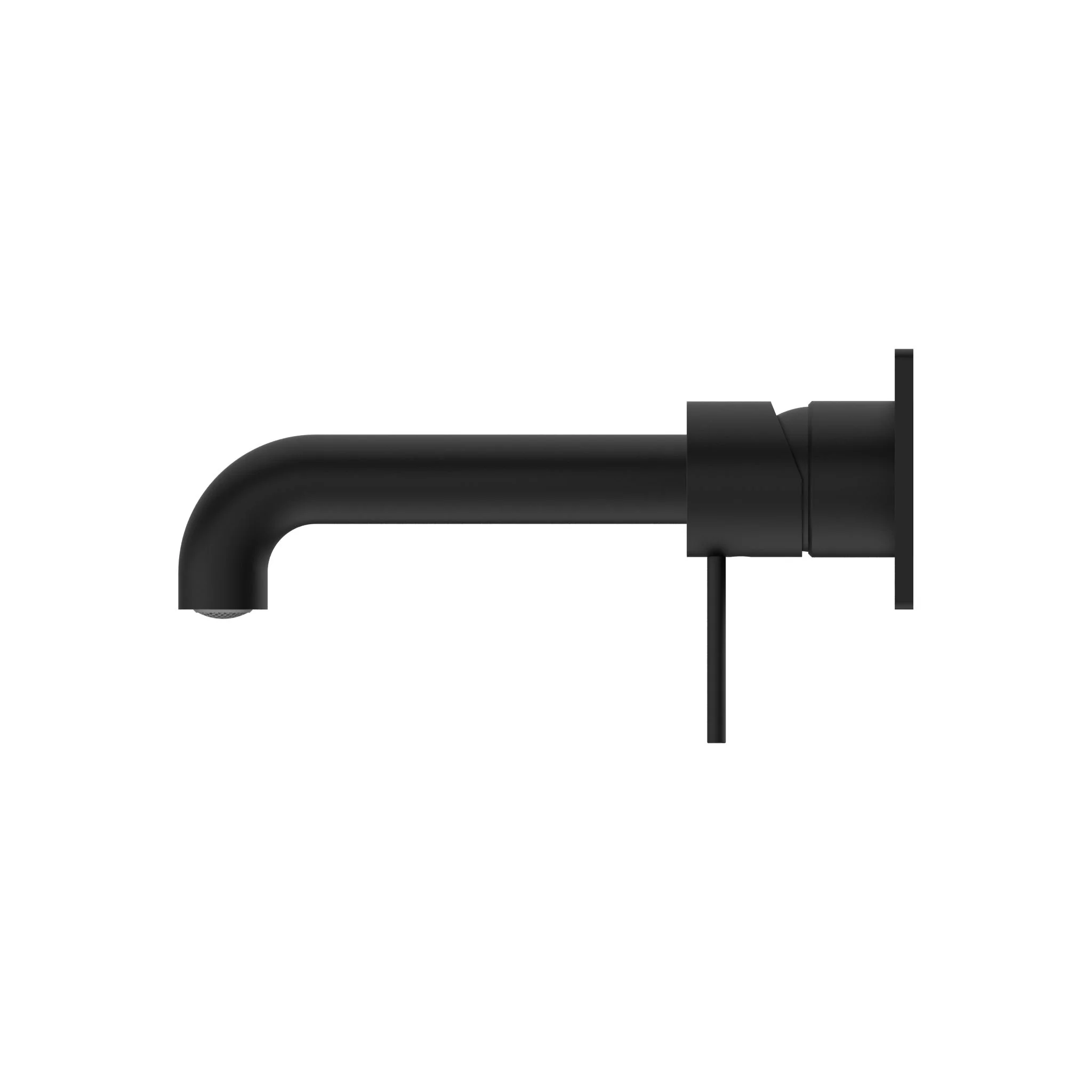 Nero Mecca Wall Basin/Bath Mixer - Black Matte - Image 3
