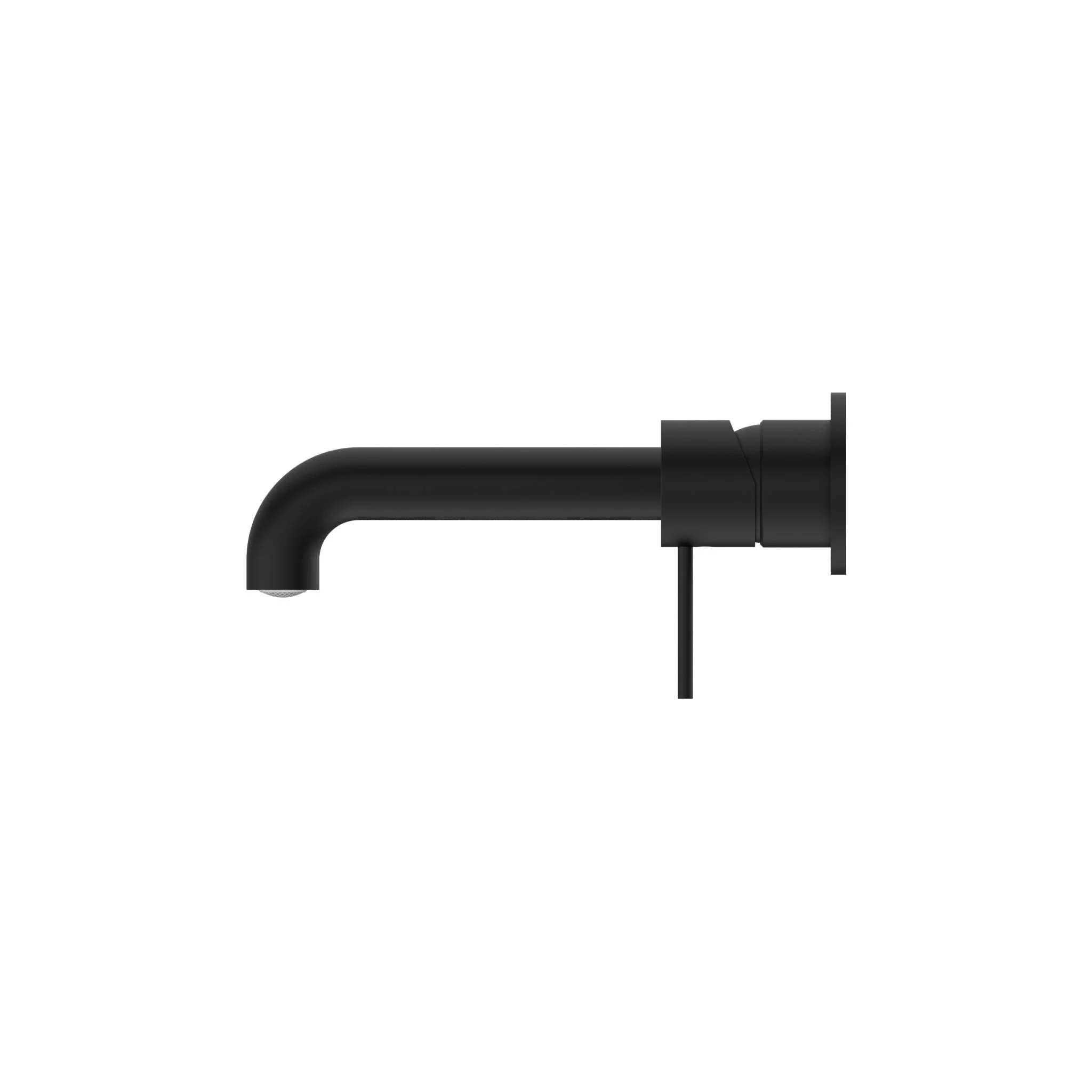 Nero Mecca Wall Basin/Bath Mixer Separate Back Plate - Black Matte - Image 2