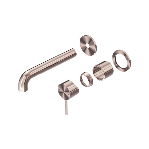 Nero Mecca Wall Basin/Bath Mixer Separate Back Plate (Trim Kit Only) - Brushed Bronze