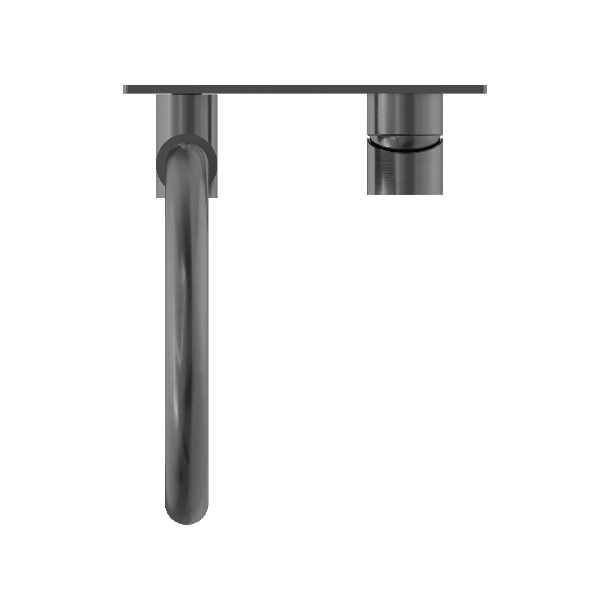 Nero Mecca Wall Basin/Bath Mixer Swivel Spout - Gun Metal - Image 4