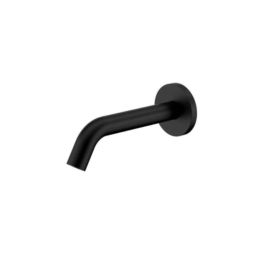 Nero Mecca Wall Mount Sensor Tap 80mm Plate - Black Matte