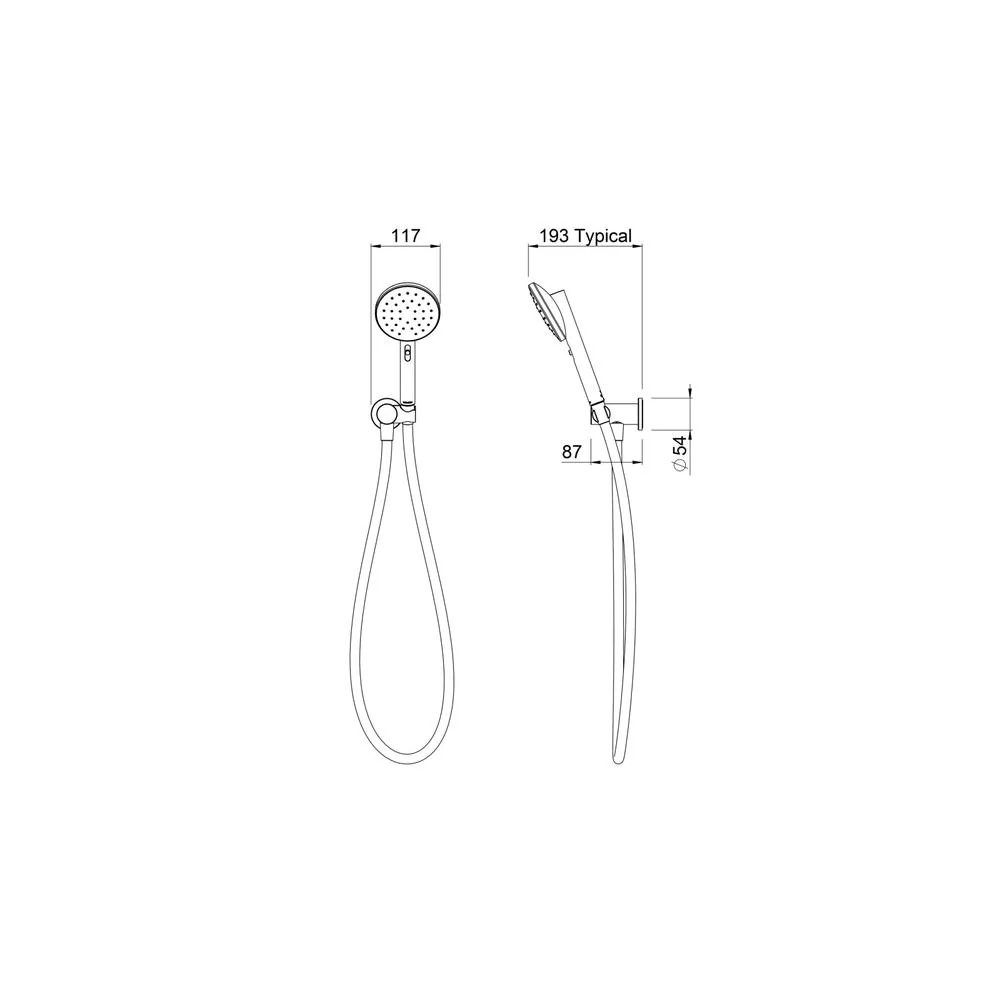 Methven Minimalist MK2 Hand Shower - Chrome - Image 3