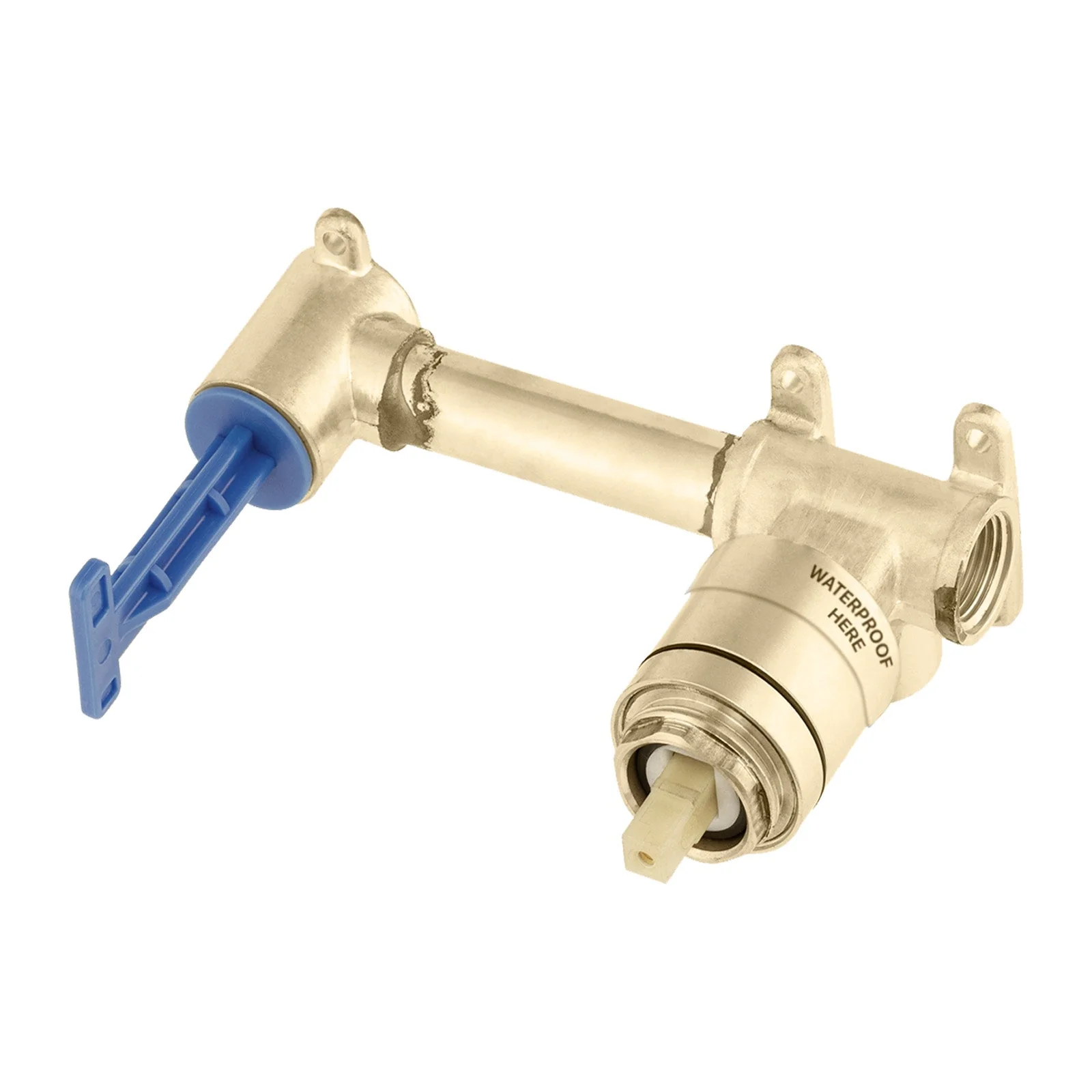 Mixx Mixx Unicolour Wall Plate Mixer Body